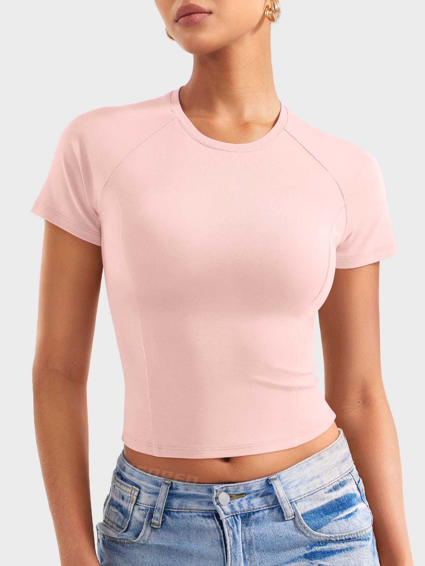Yeoreo Corriny Raglan Sleeves Cotton T-Shirt - Image 19
