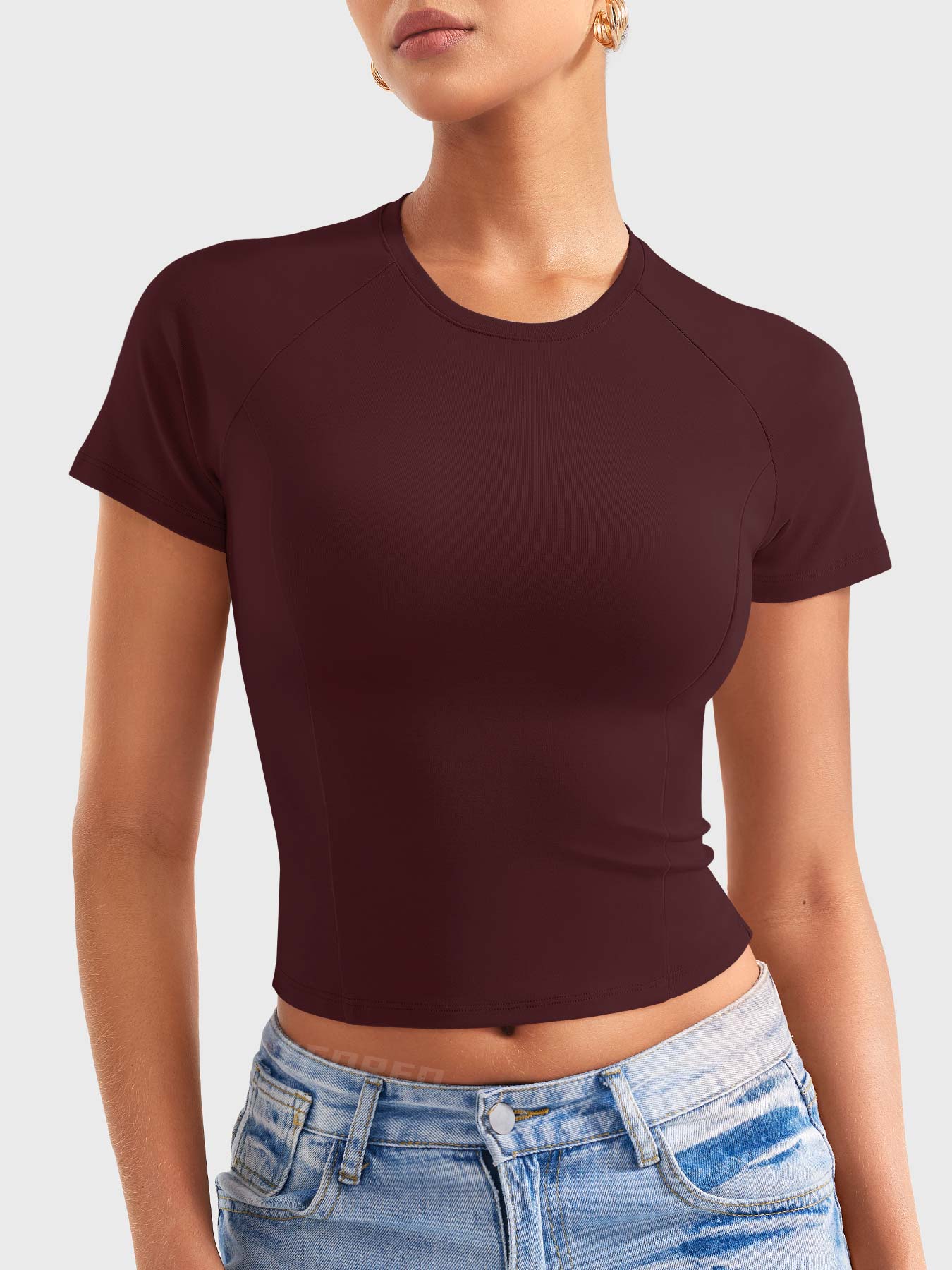 Yeoreo Corriny Raglan Sleeves Cotton T-Shirt - Image 31