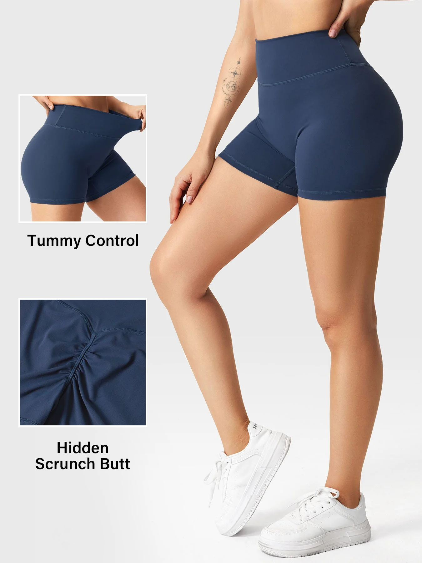 Yeoreo Craze 3.6" Scrunch Shorts - Image 29