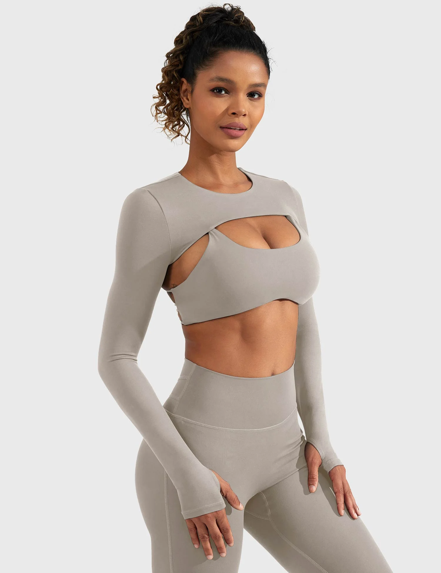Yeoreo Crissy Long Sleeve Bolero Shrug - Image 17