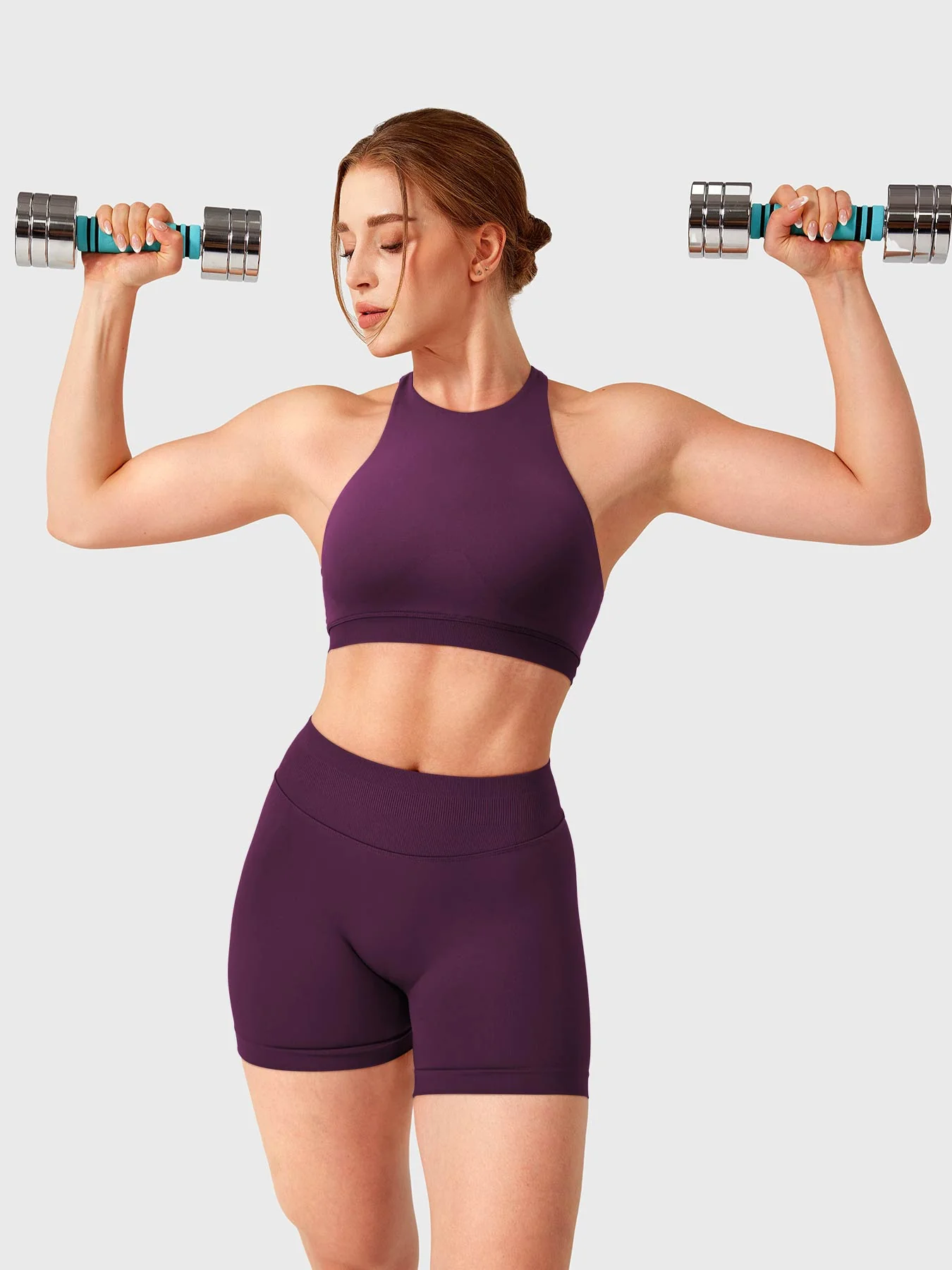 Yeoreo Dafnien Racerback Seamless Sports Bra - Image 10