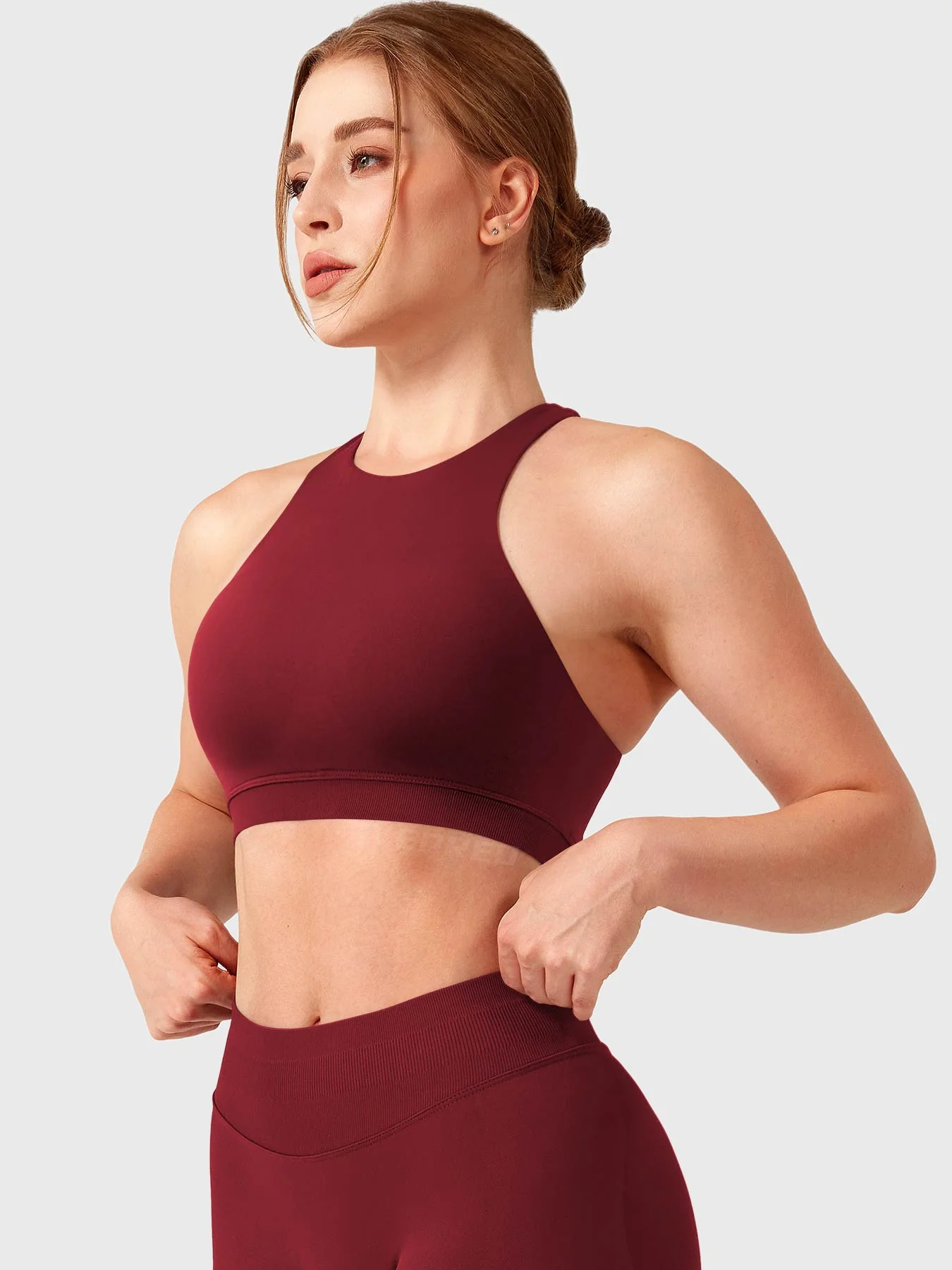 Yeoreo Dafnien Racerback Seamless Sports Bra - Image 3