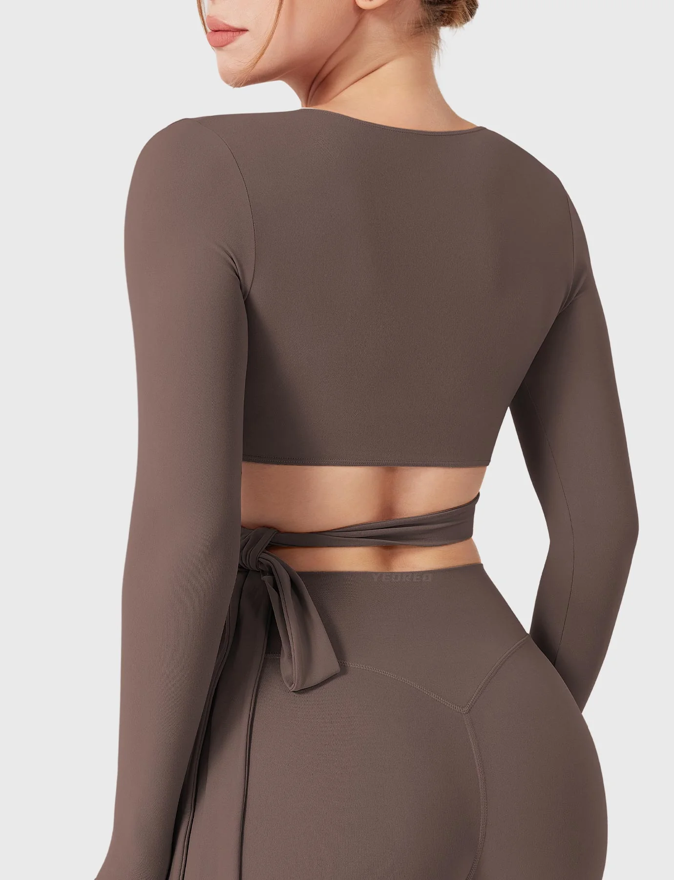 Yeoreo Dagney Long Sleeve Ballet Wrap Top - Image 17