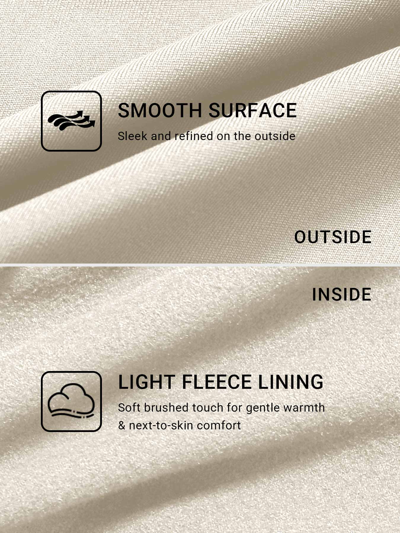 Yeoreo Eddiy 33" Fleece Straight Leg Leggings - Image 12