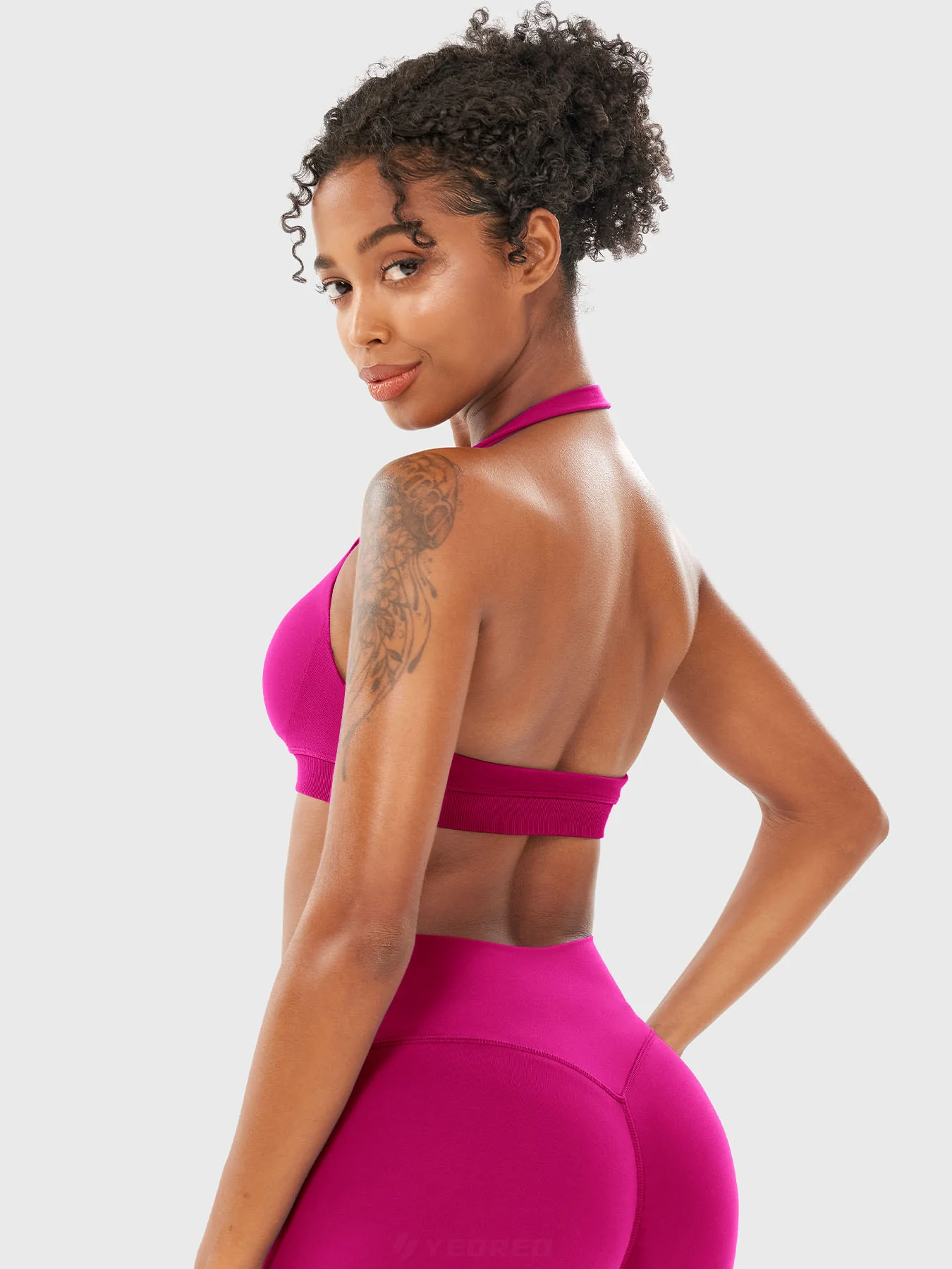 Yeoreo Eleia SoftHue™ Halter Sports Bra - Image 90