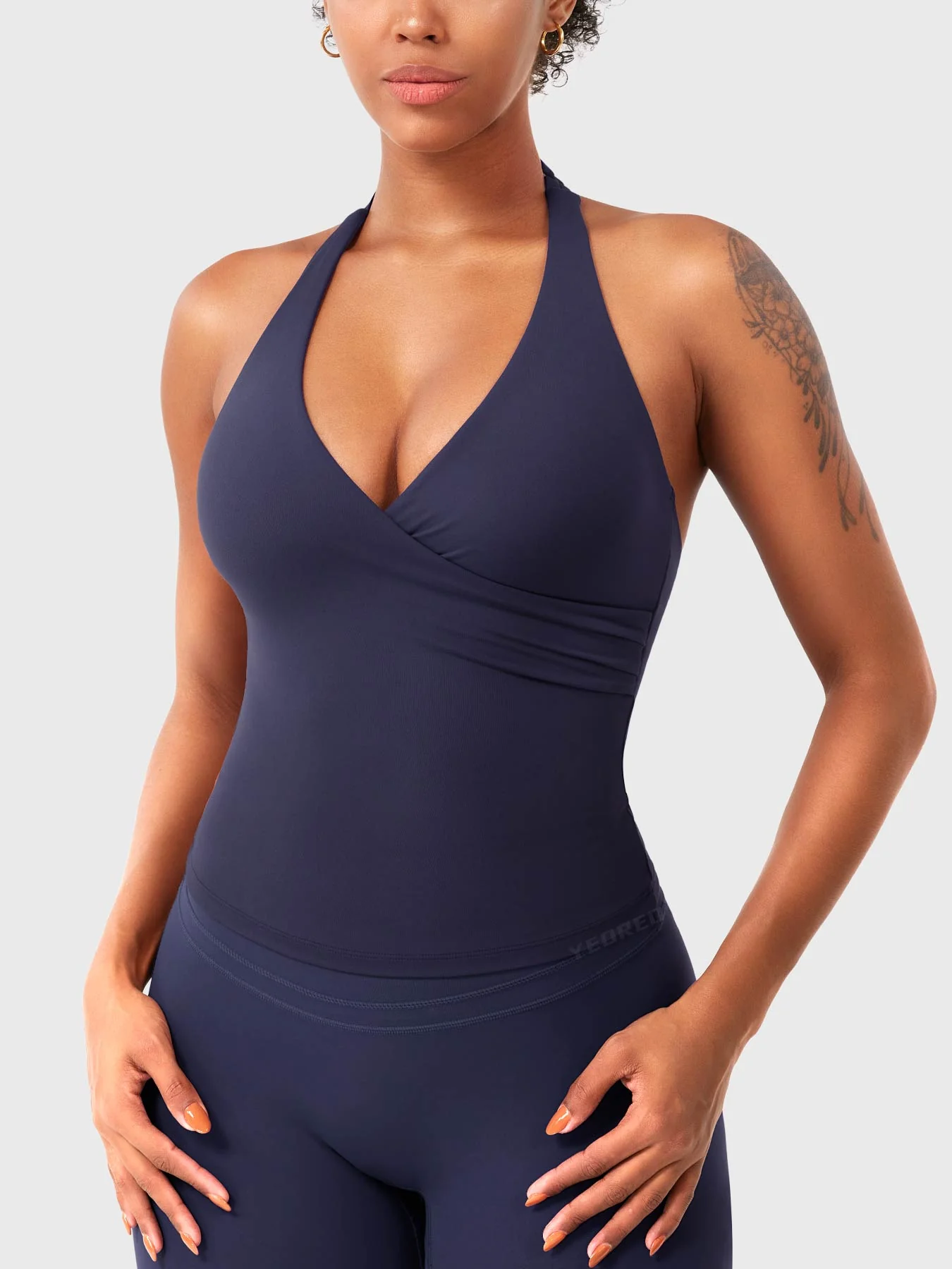 Yeoreo Elevine V Halter Tank - Image 18