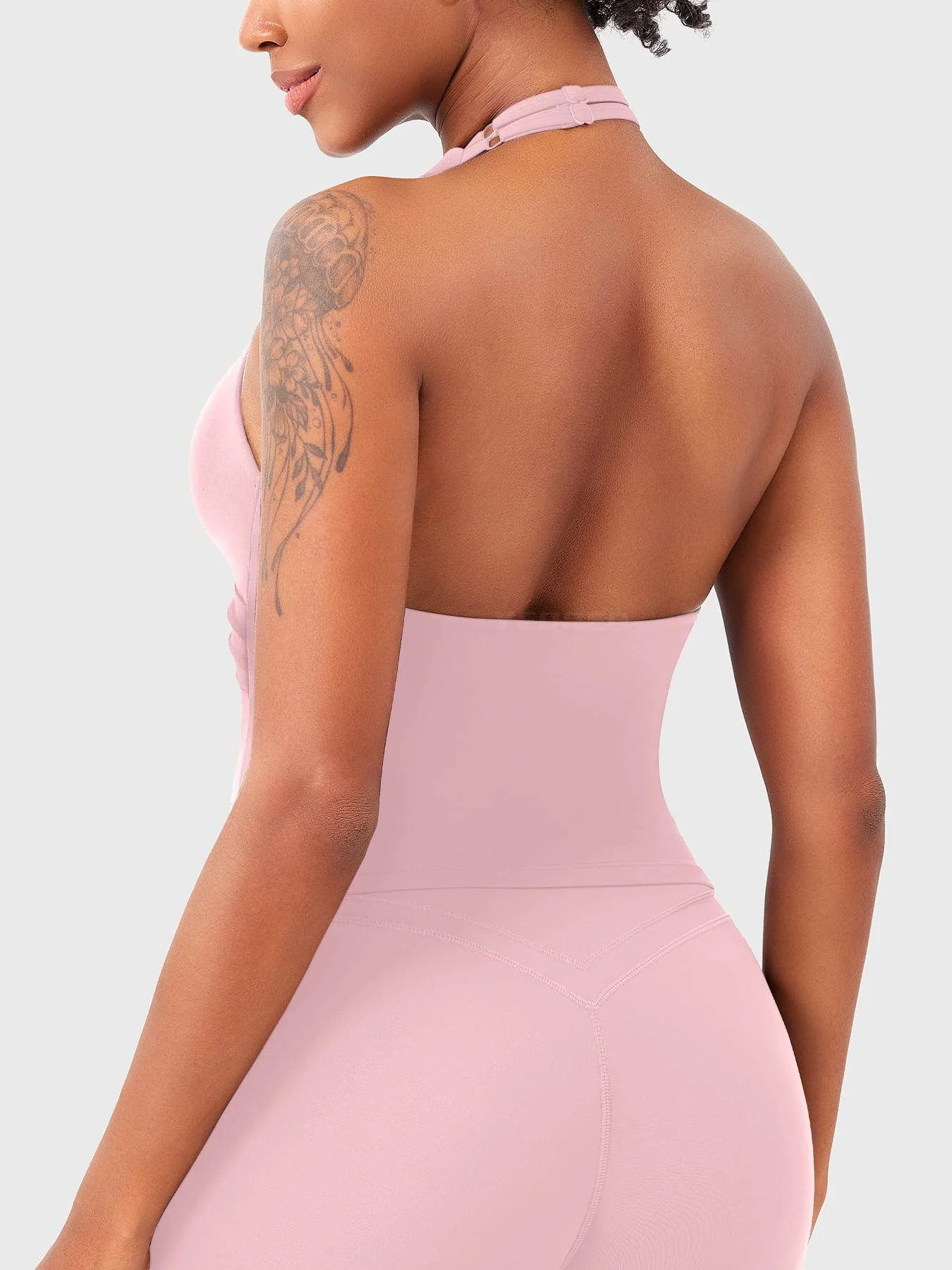 Yeoreo Elevine V Halter Tank - Image 2