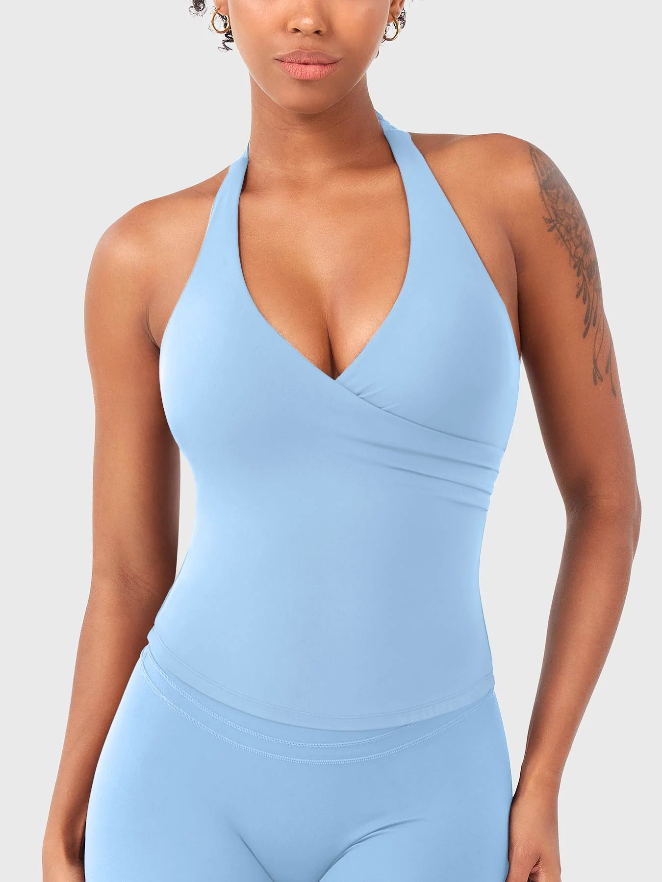 Yeoreo Elevine V Halter Tank - Image 21