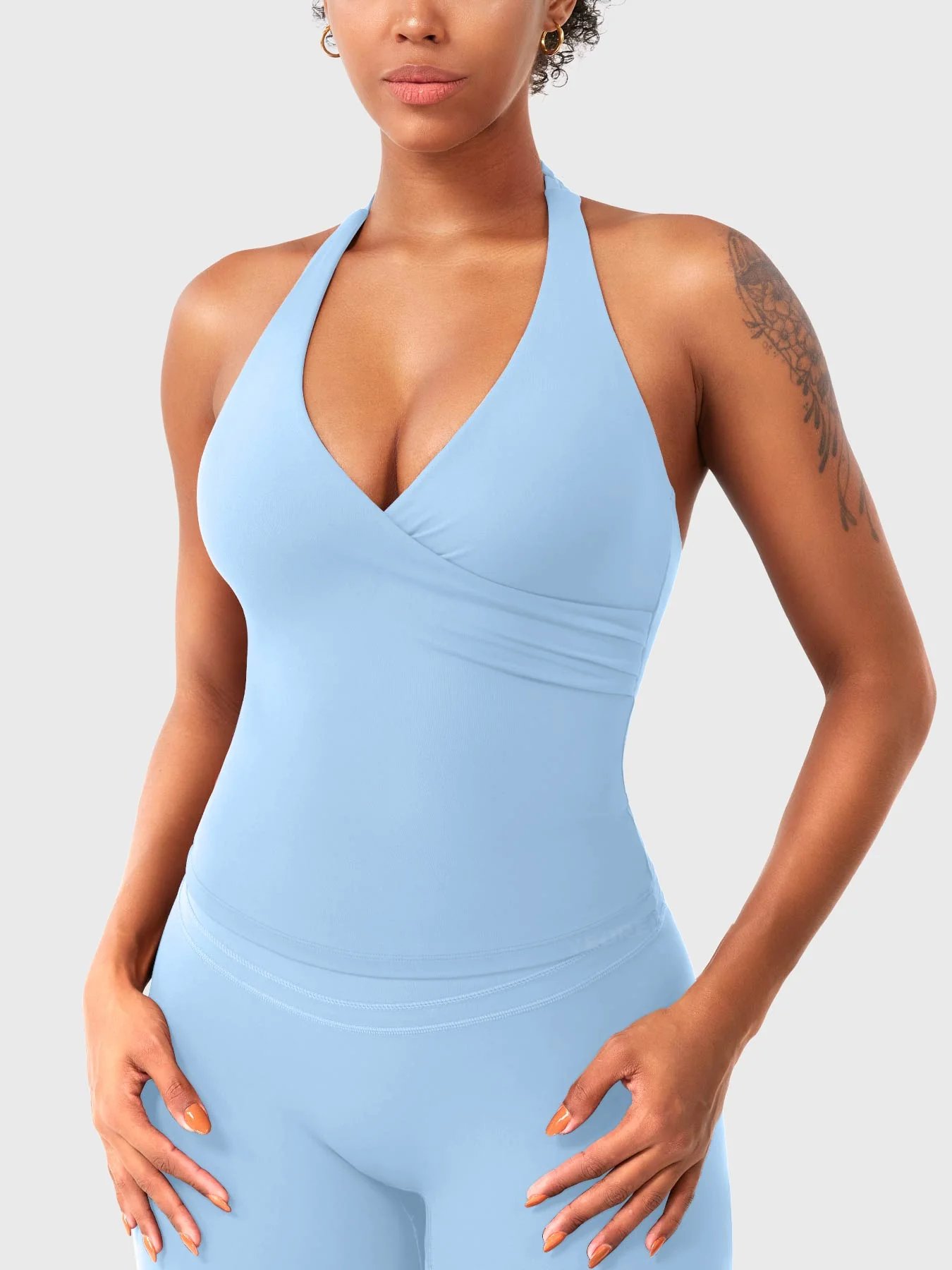 Yeoreo Elevine V Halter Tank - Image 23