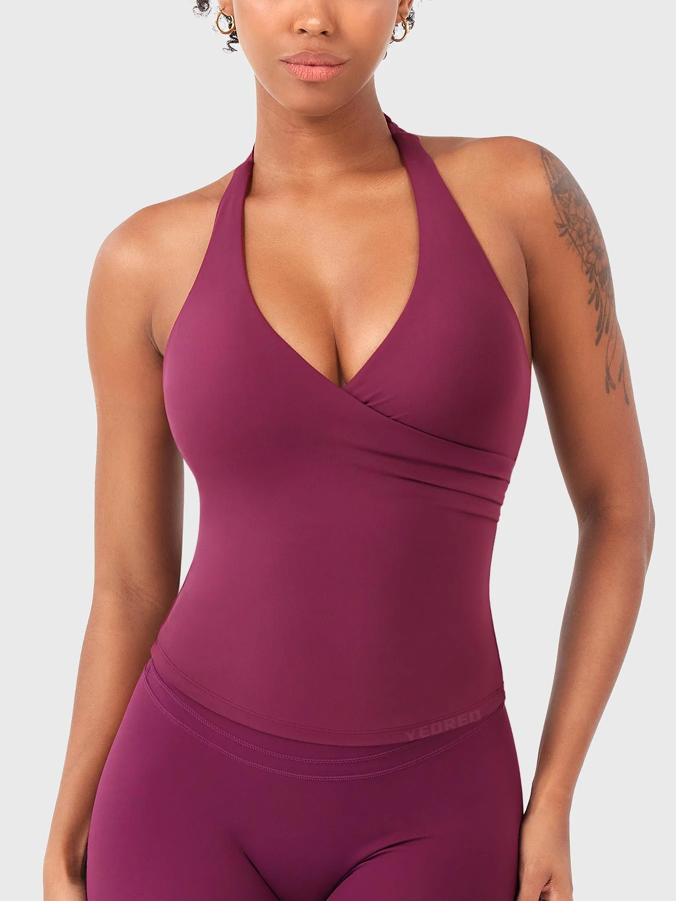 Yeoreo Elevine V Halter Tank - Image 31