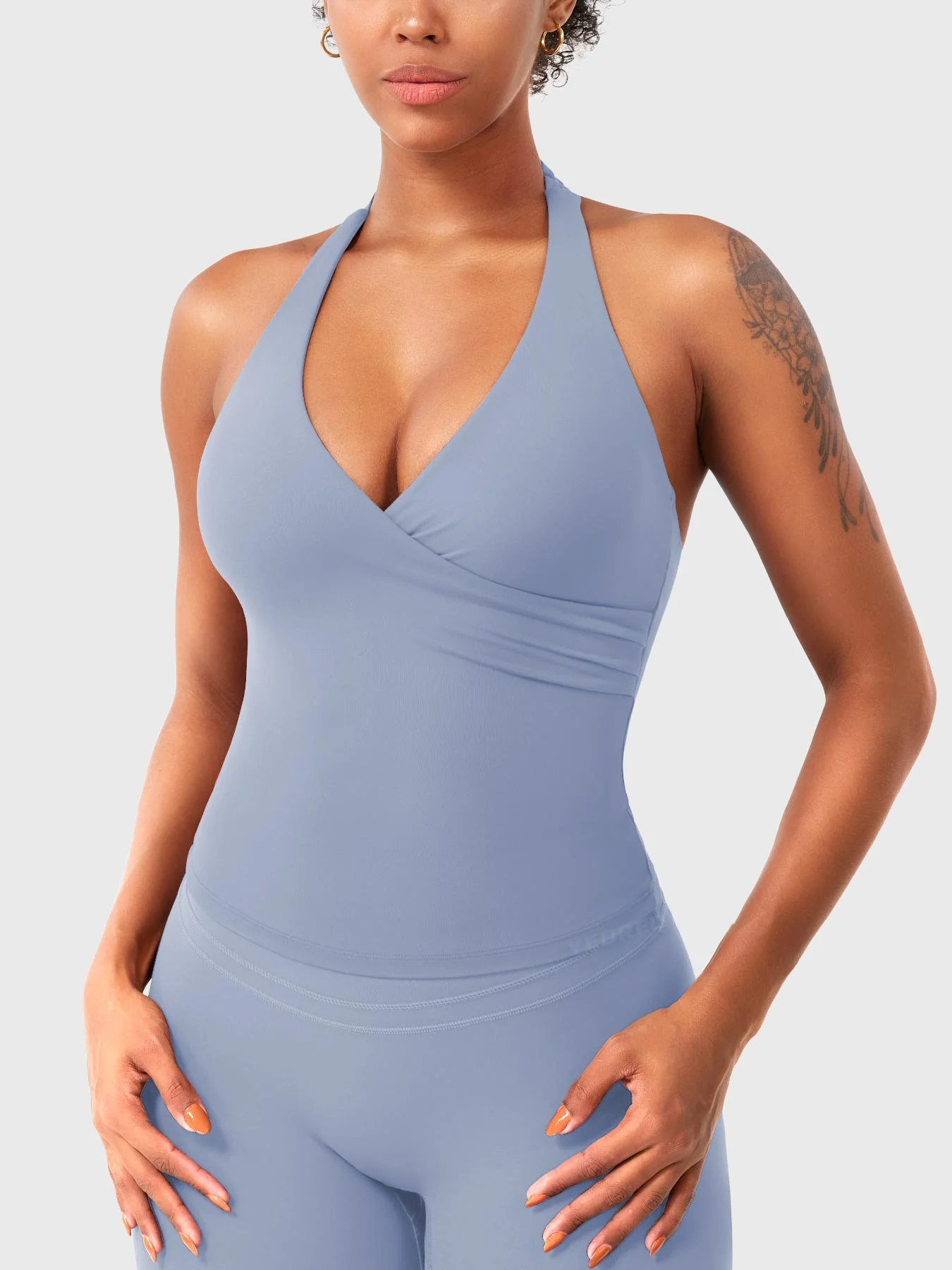Yeoreo Elevine V Halter Tank - Image 38