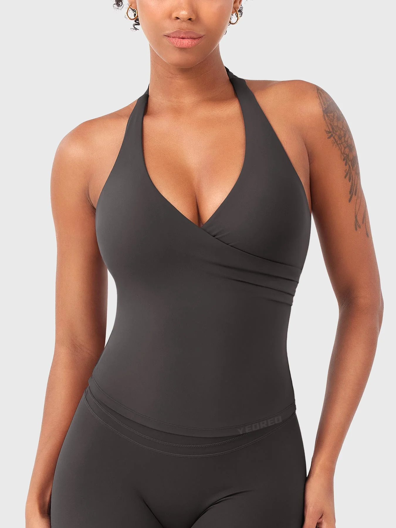 Yeoreo Elevine V Halter Tank - Image 41
