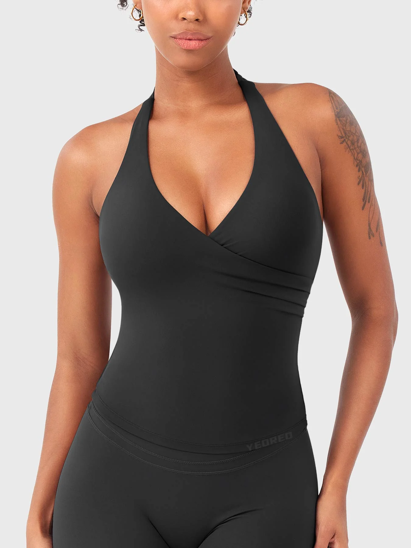 Yeoreo Elevine V Halter Tank - Image 6