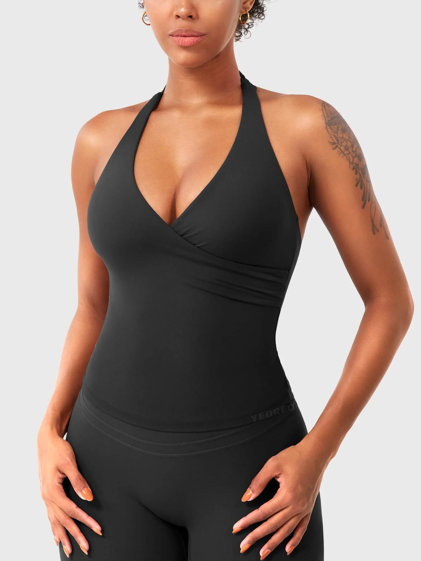 Yeoreo Elevine V Halter Tank - Image 8