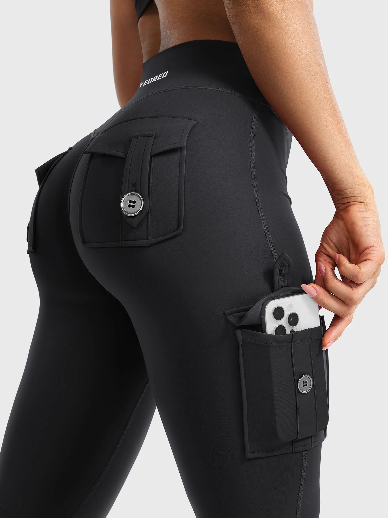 Yeoreo Hedda 30" CoreFlex™ Flared Leggings - Image 3