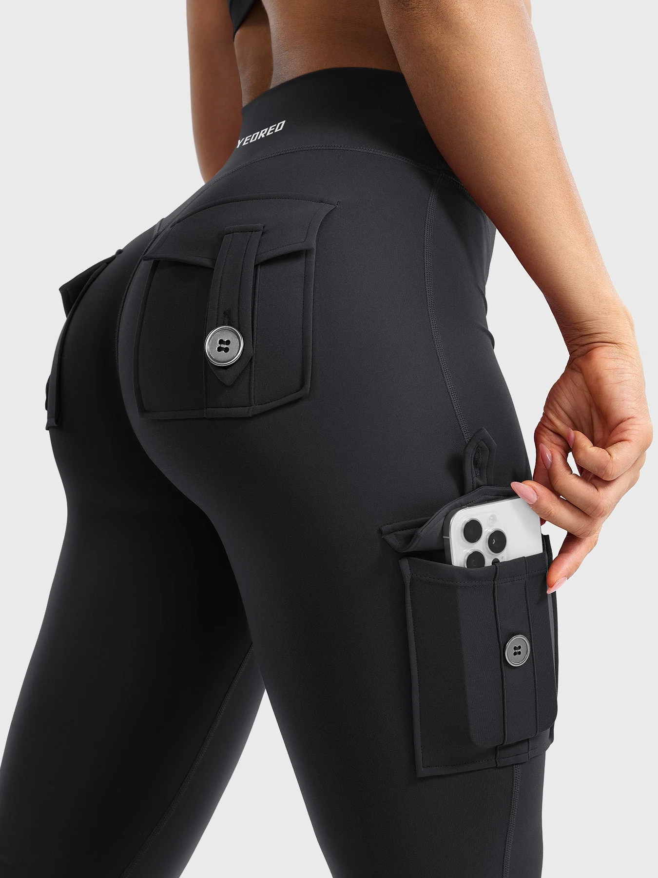 Yeoreo Hedda CoreFlex™ Flared 34" Leggings - Image 3