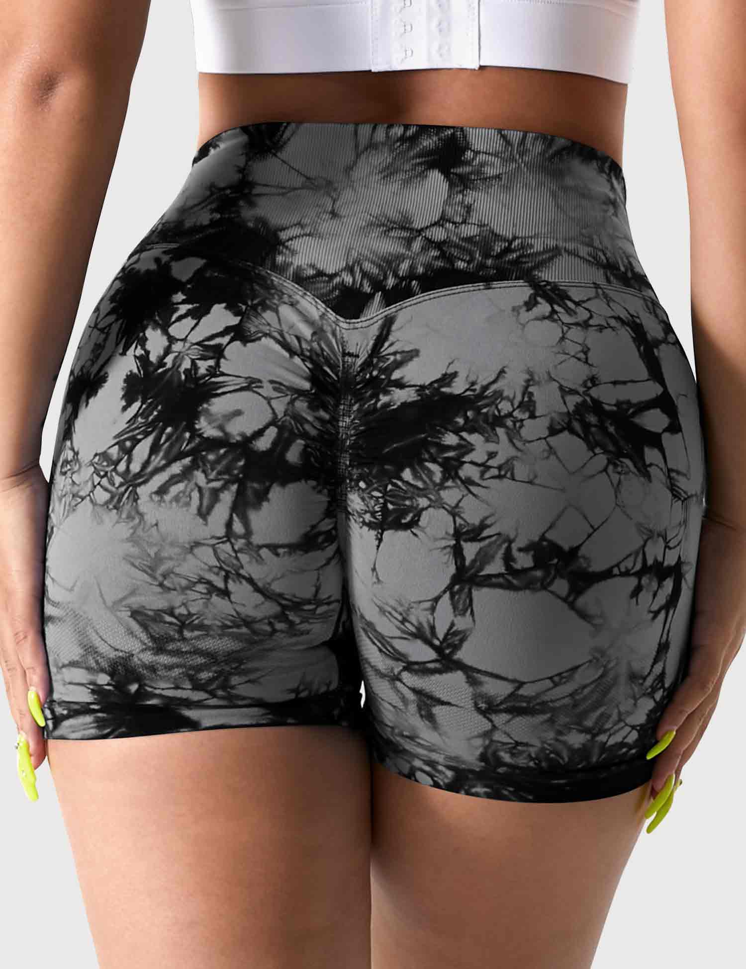 Yeoreo 3.6"Professional Tie Dye Shorts - Image 11