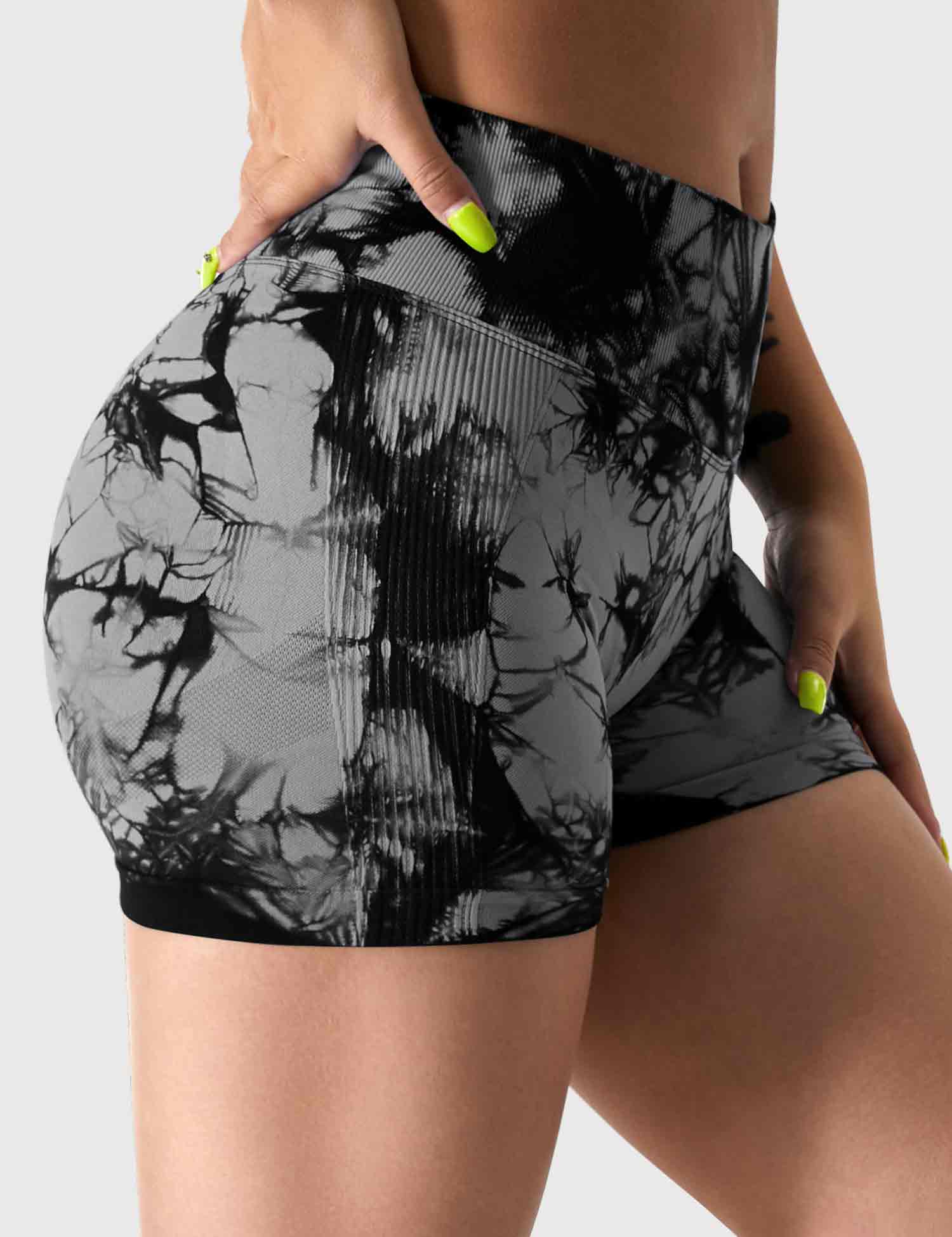 Yeoreo 3.6"Professional Tie Dye Shorts - Image 12