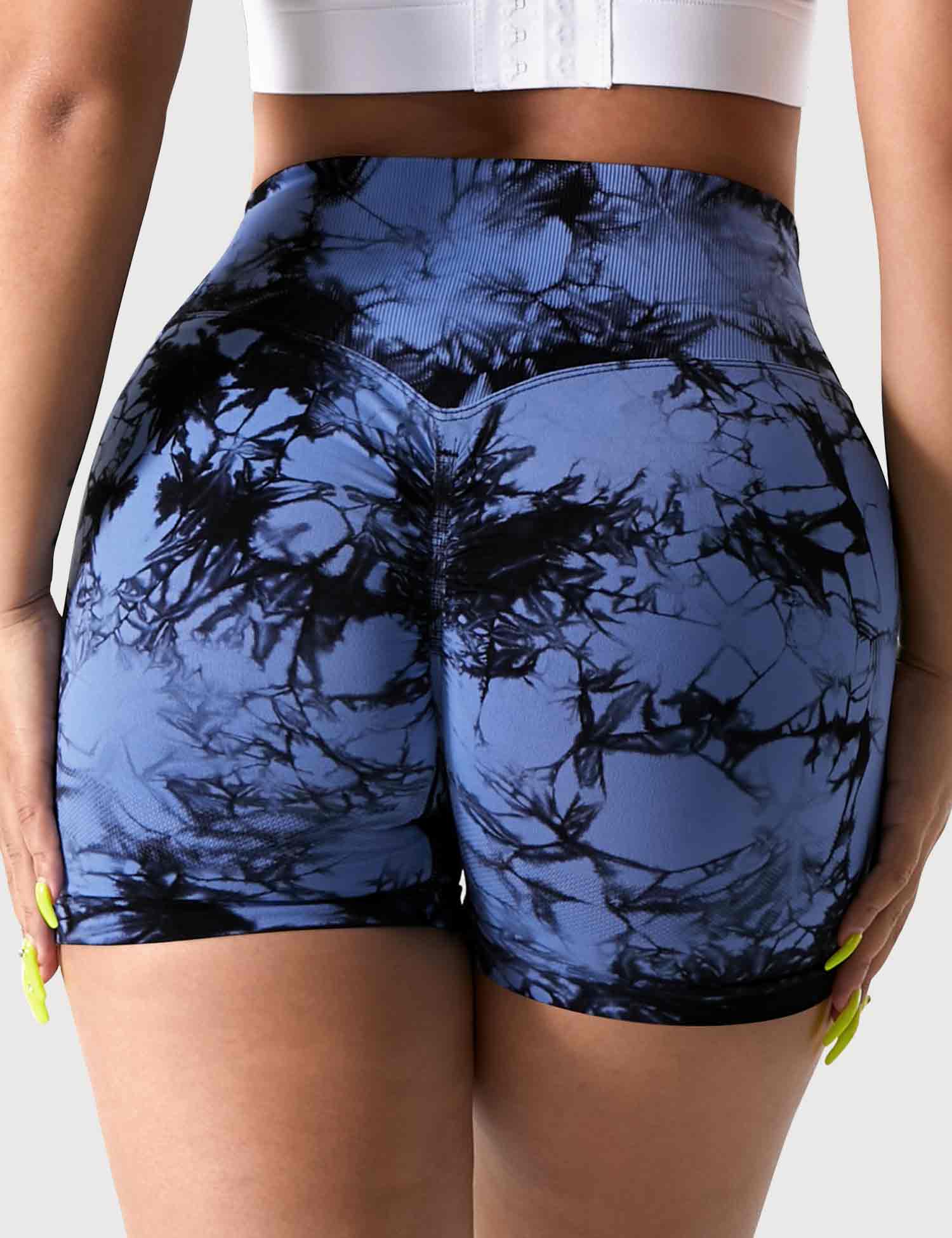 Yeoreo 3.6"Professional Tie Dye Shorts - Image 17