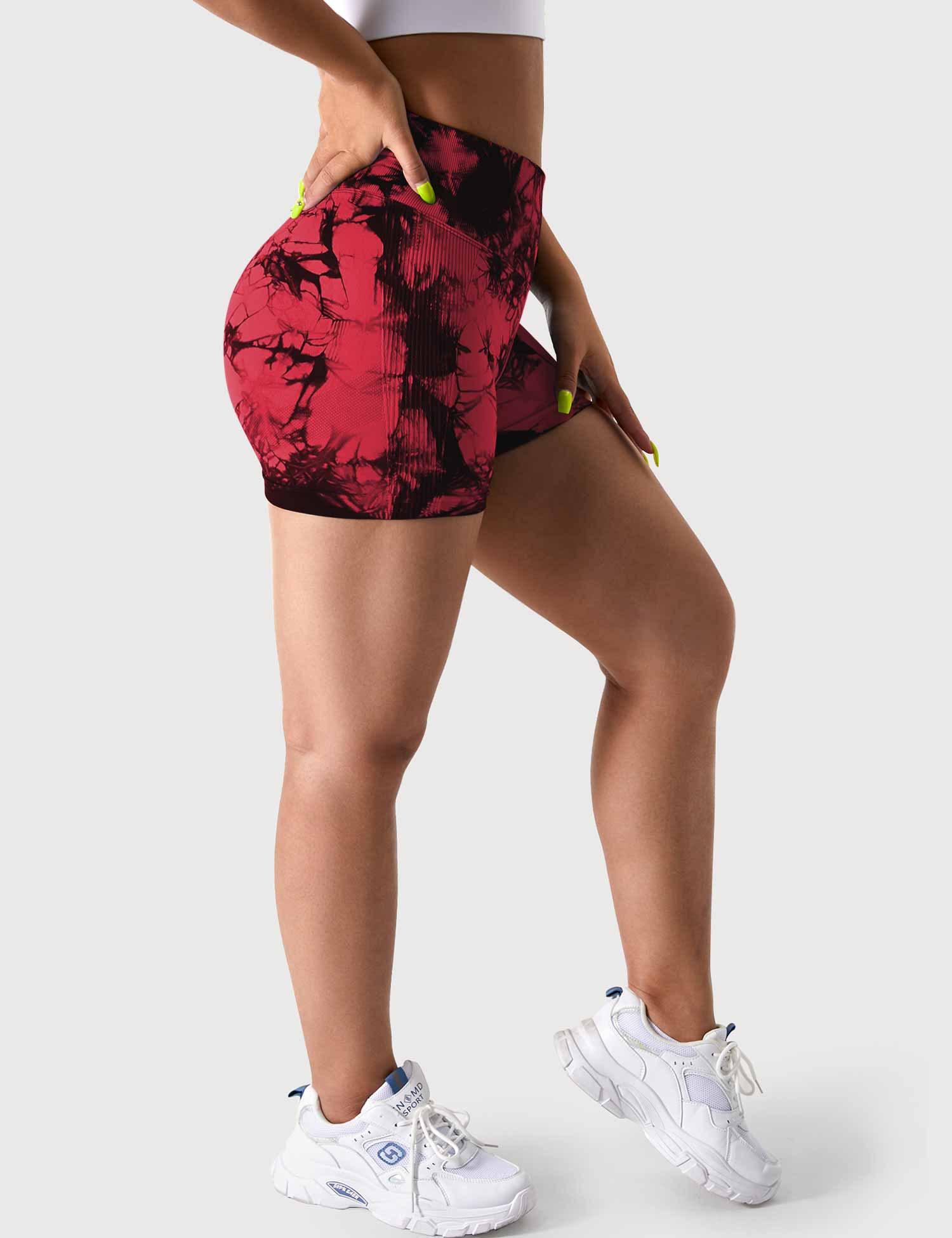 Yeoreo 3.6"Professional Tie Dye Shorts - Image 21