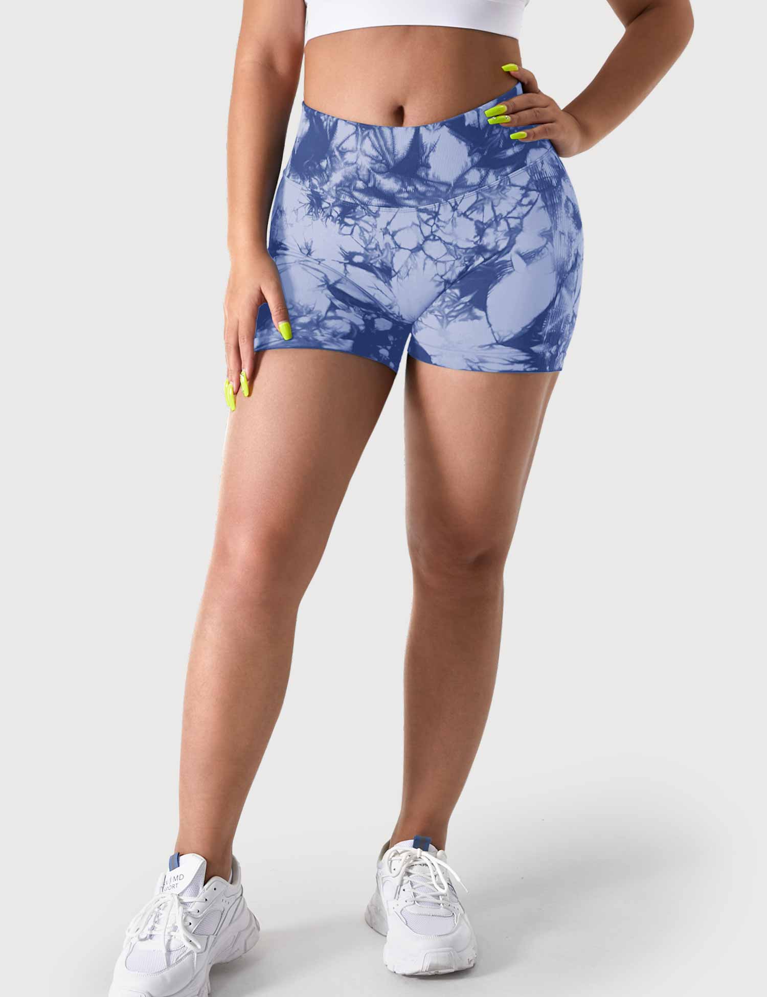 Yeoreo 3.6"Professional Tie Dye Shorts - Image 26