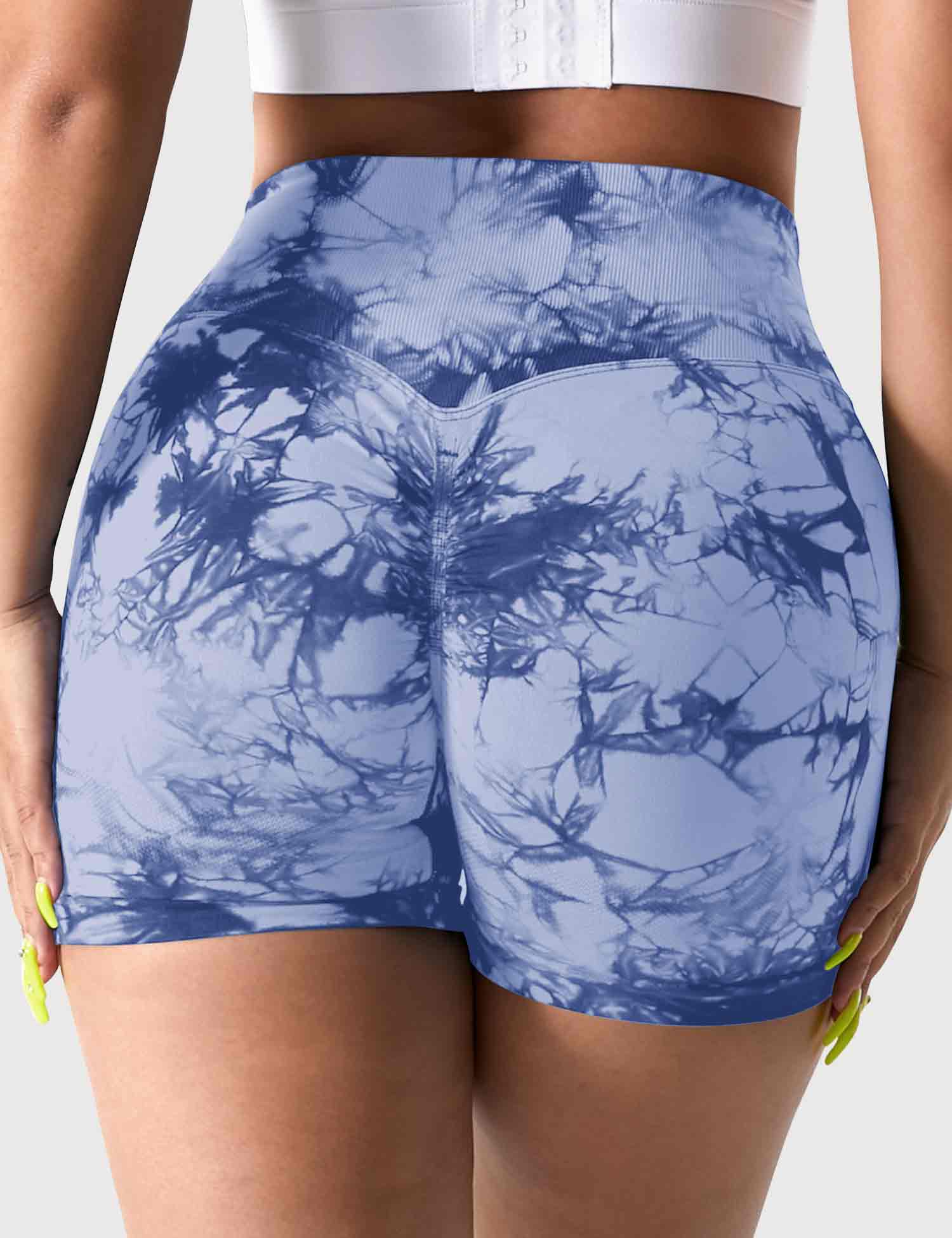 Yeoreo 3.6"Professional Tie Dye Shorts - Image 29
