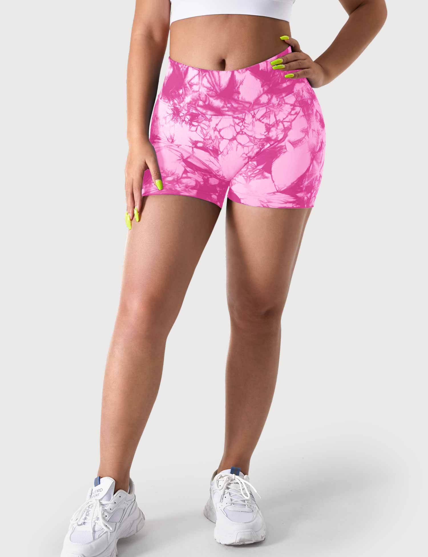 Yeoreo 3.6"Professional Tie Dye Shorts - Image 32