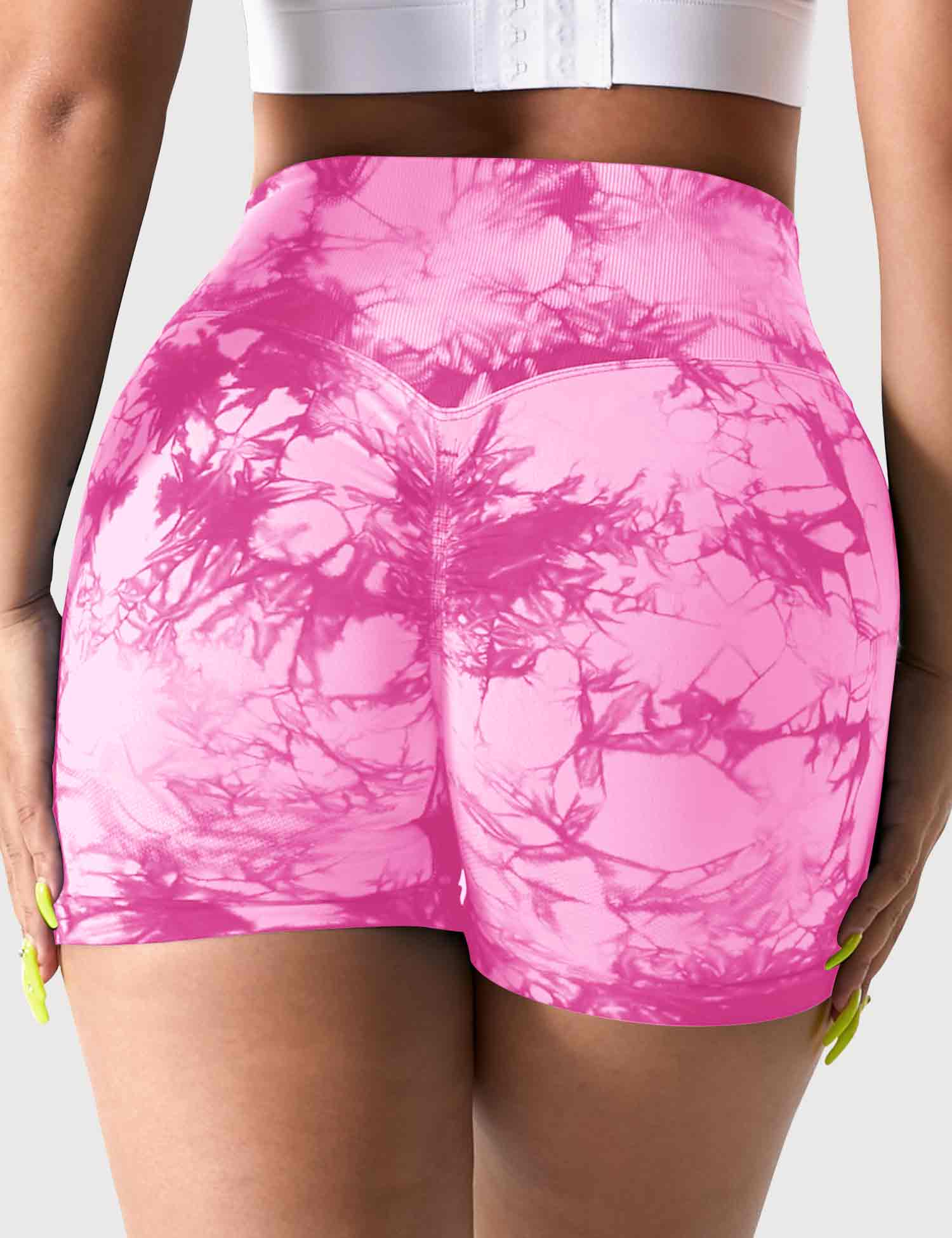 Yeoreo 3.6"Professional Tie Dye Shorts - Image 35