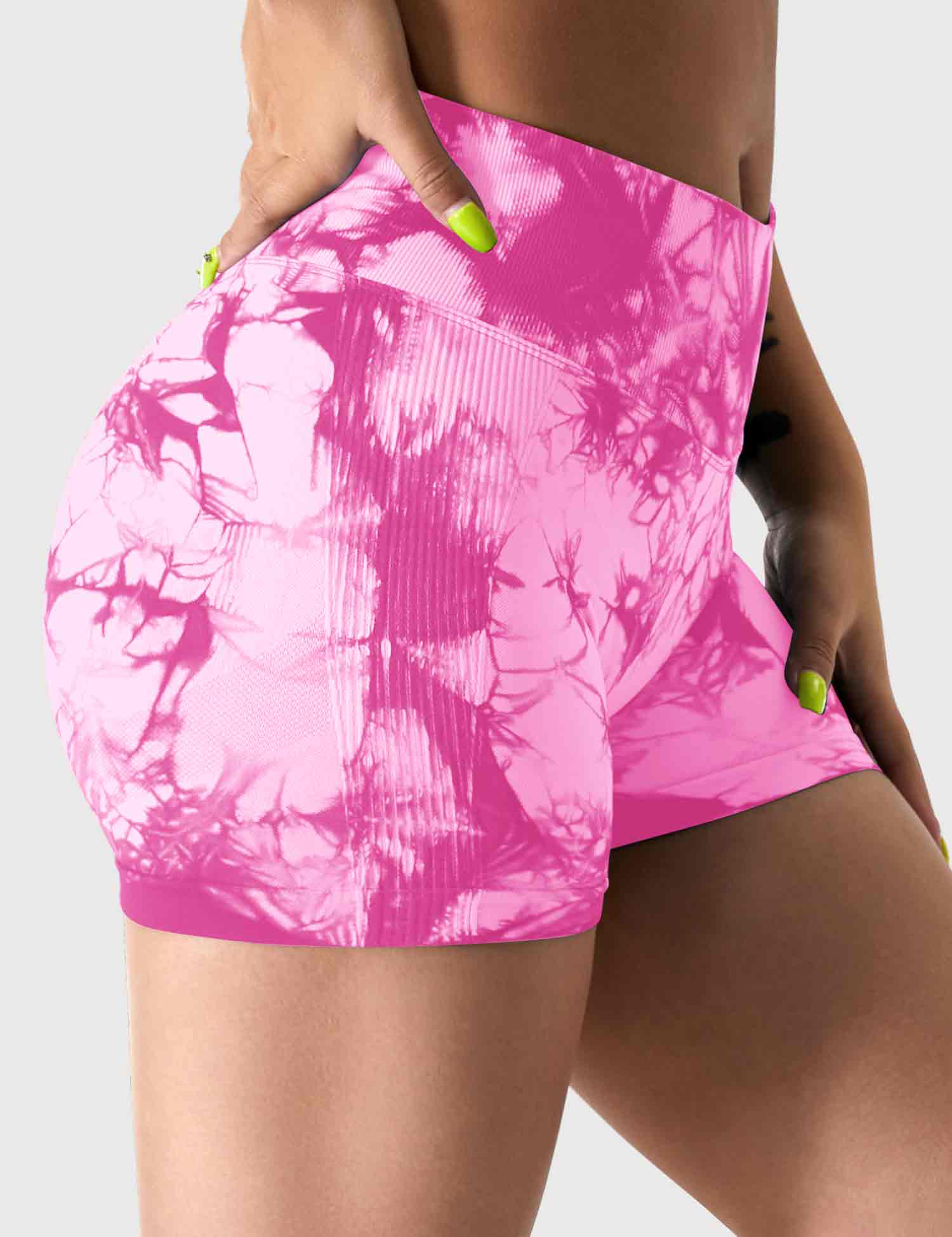 Yeoreo 3.6"Professional Tie Dye Shorts - Image 36