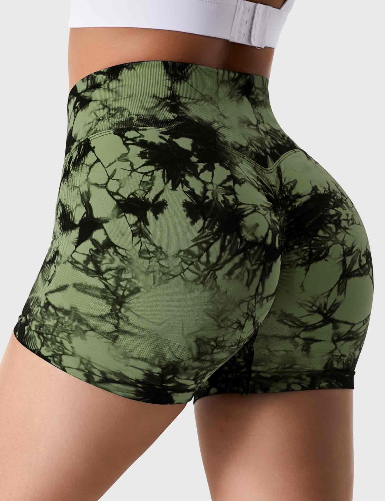 Yeoreo 3.6"Professional Tie Dye Shorts - Image 4
