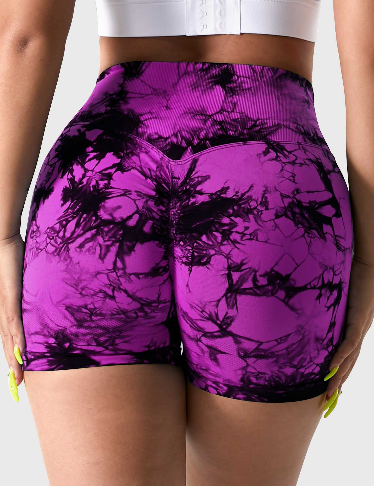Yeoreo 3.6"Professional Tie Dye Shorts - Image 41