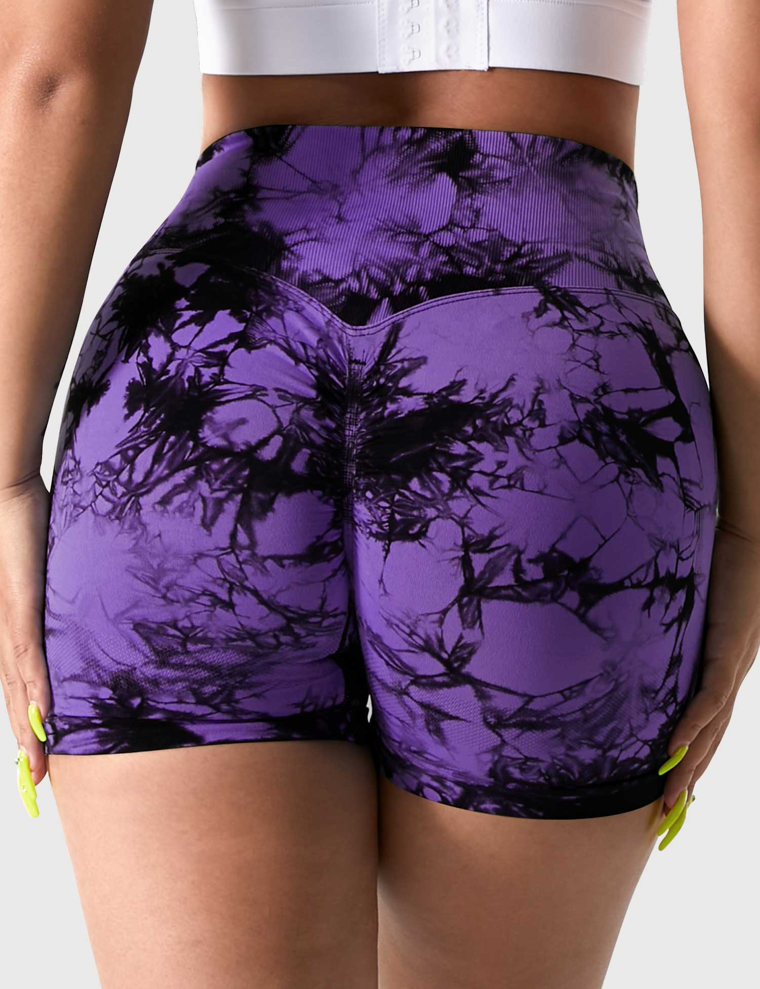 Yeoreo 3.6"Professional Tie Dye Shorts - Image 47