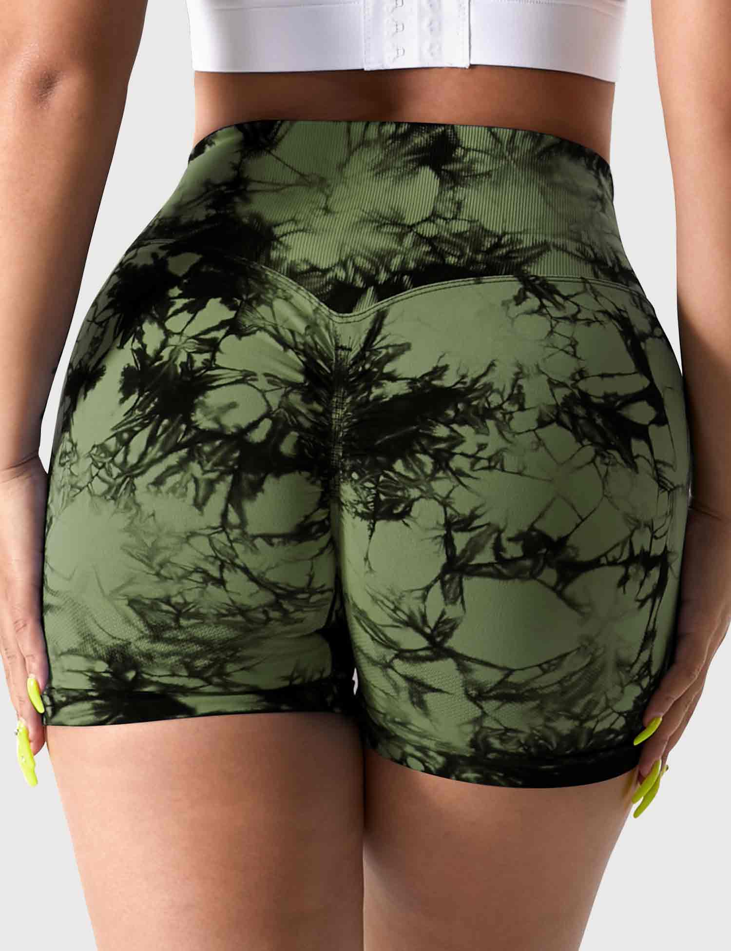 Yeoreo 3.6"Professional Tie Dye Shorts - Image 5