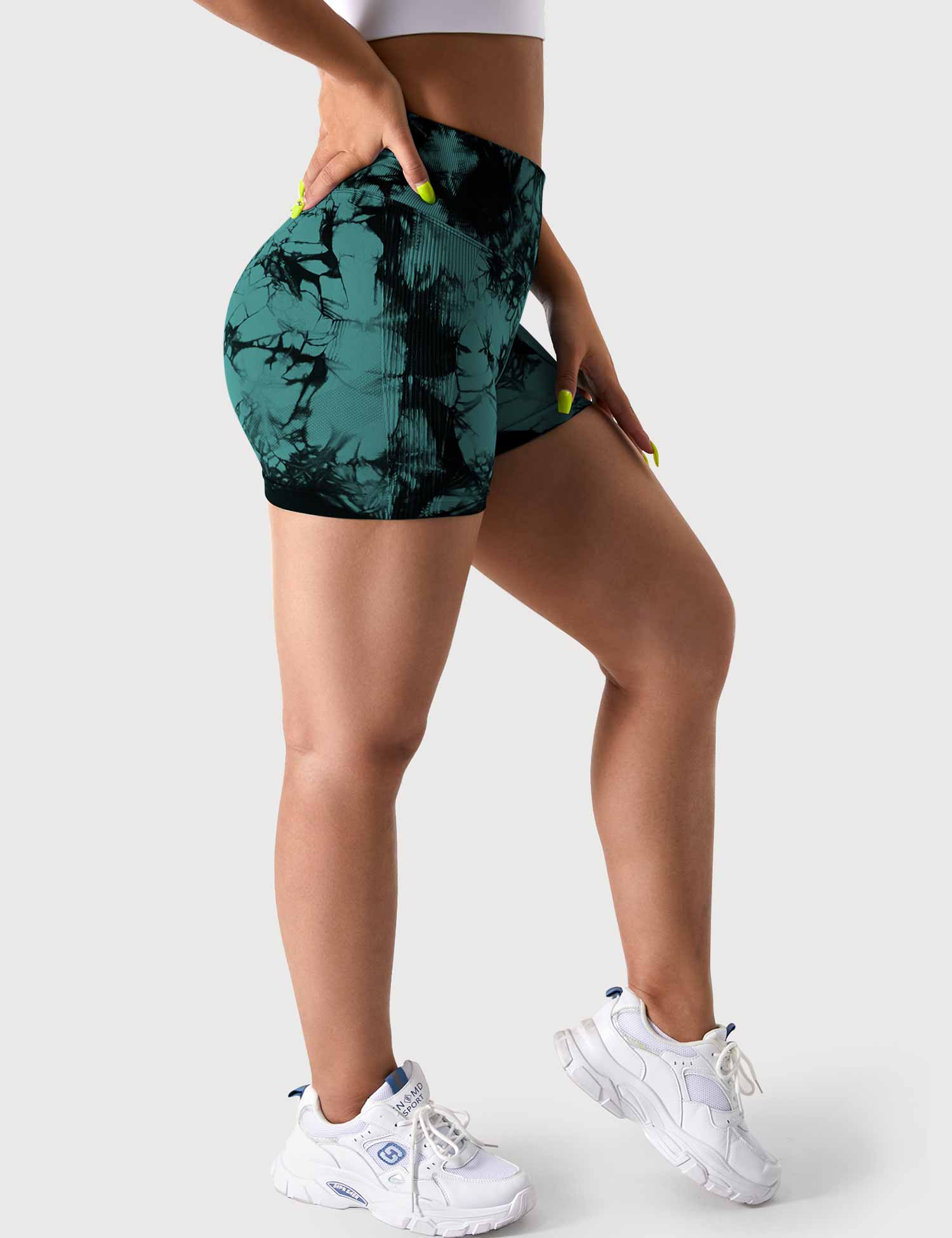 Yeoreo 3.6"Professional Tie Dye Shorts - Image 51