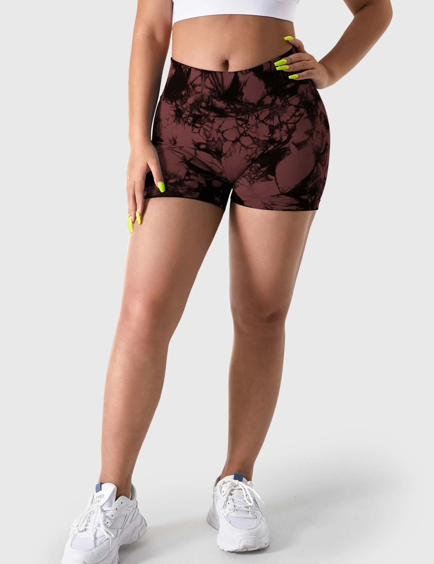 Yeoreo 3.6"Professional Tie Dye Shorts - Image 56