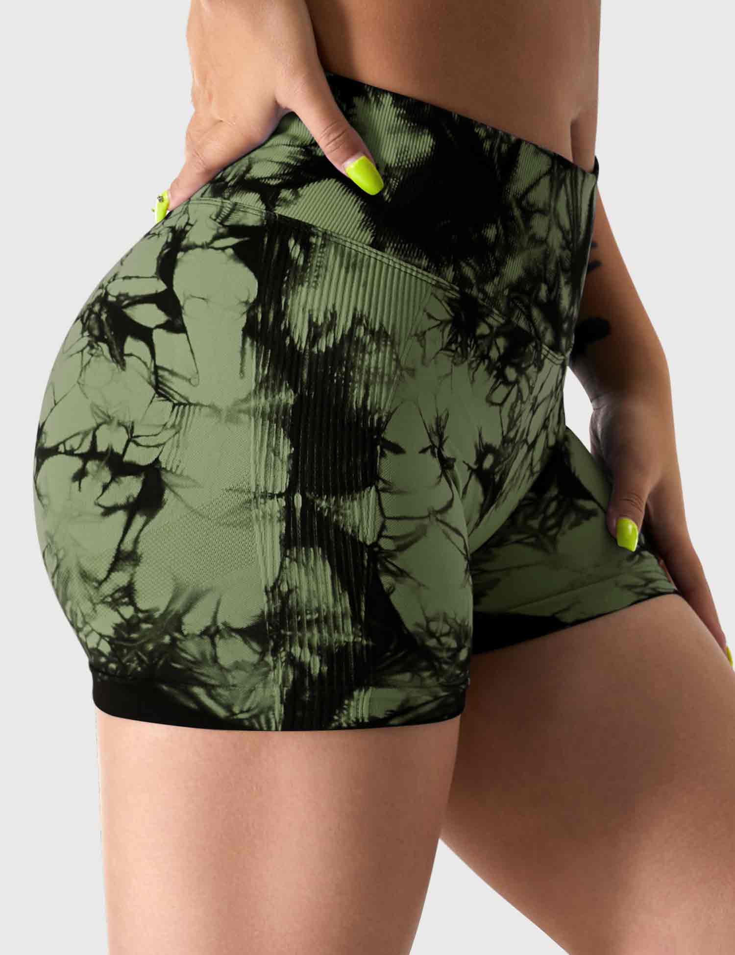 Yeoreo 3.6"Professional Tie Dye Shorts - Image 6