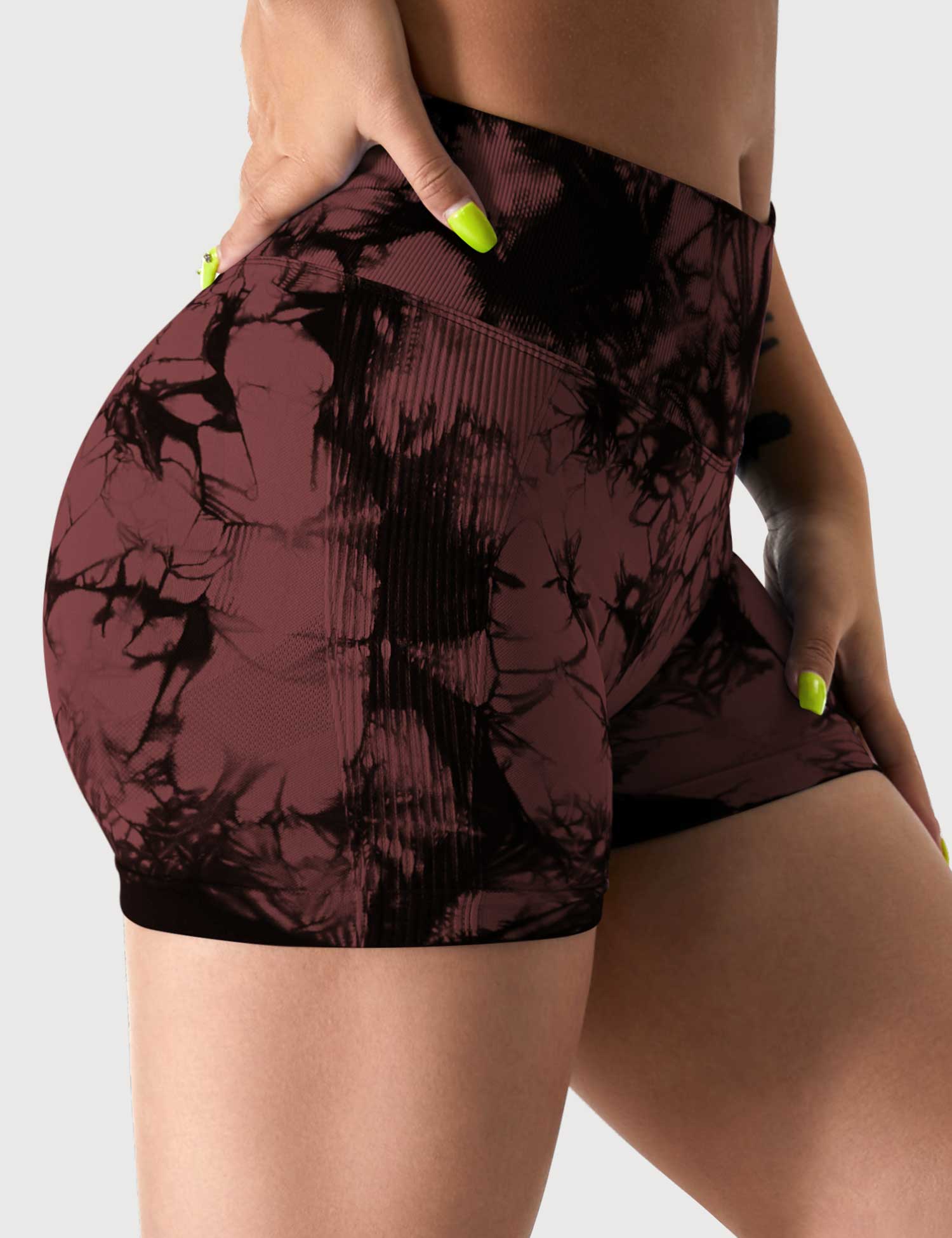 Yeoreo 3.6"Professional Tie Dye Shorts - Image 60
