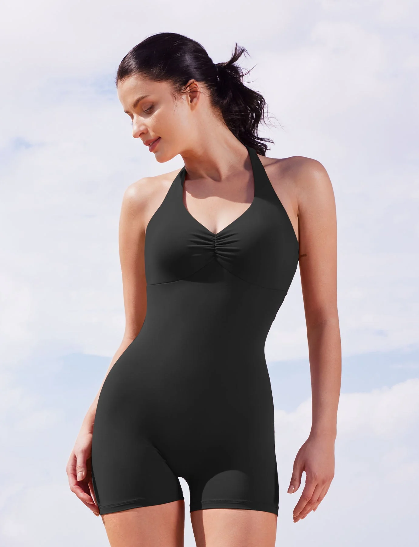 Yeoreo Joceline Backless Halter Romper - Image 12