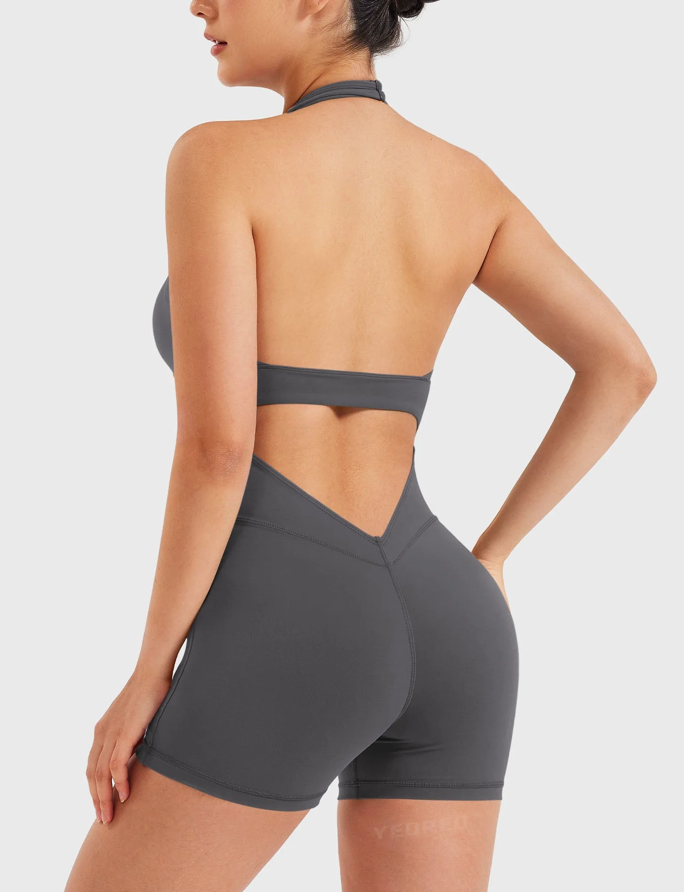 Yeoreo Joceline Backless Halter Romper - Image 14