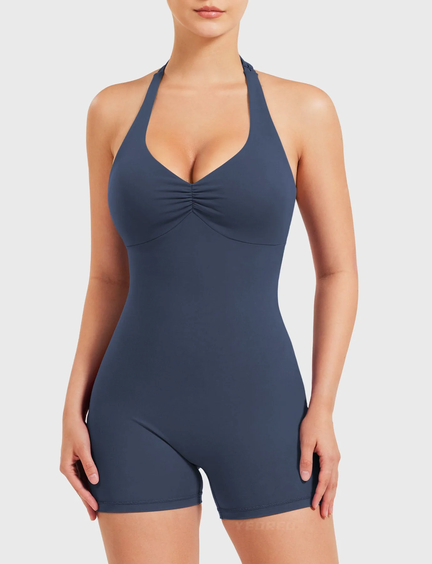 Yeoreo Joceline Backless Halter Romper - Image 31