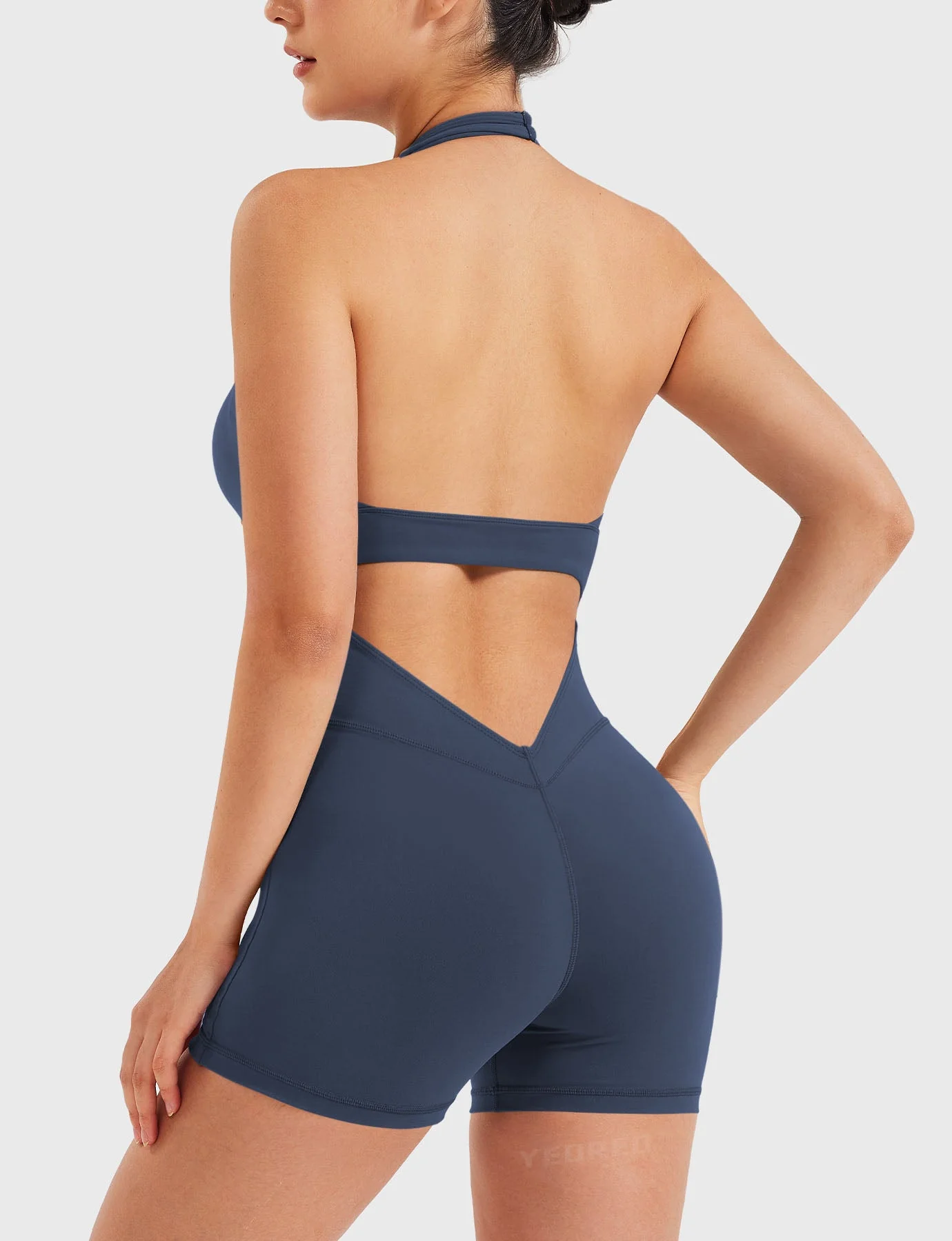 Yeoreo Joceline Backless Halter Romper - Image 32
