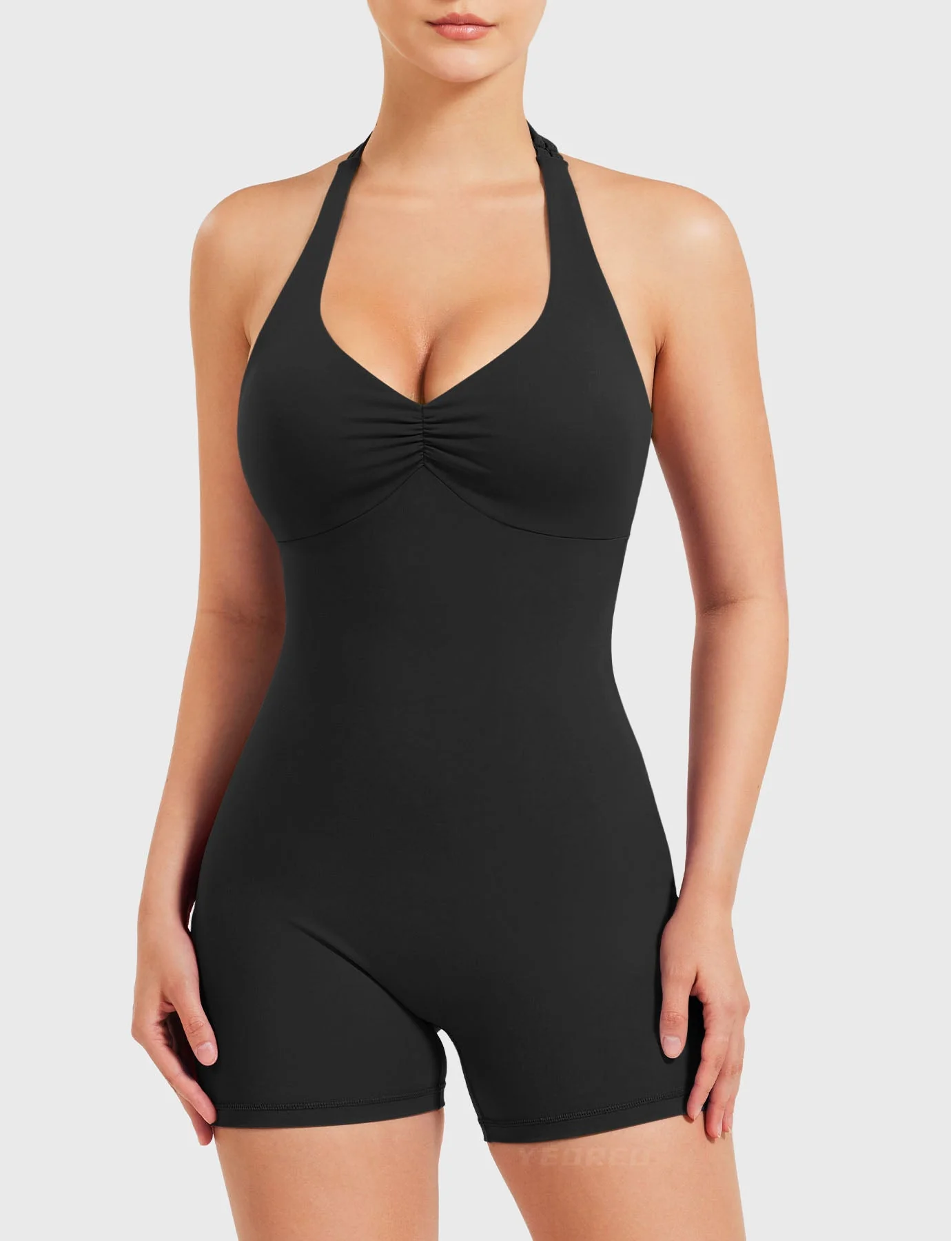 Yeoreo Joceline Backless Halter Romper - Image 7