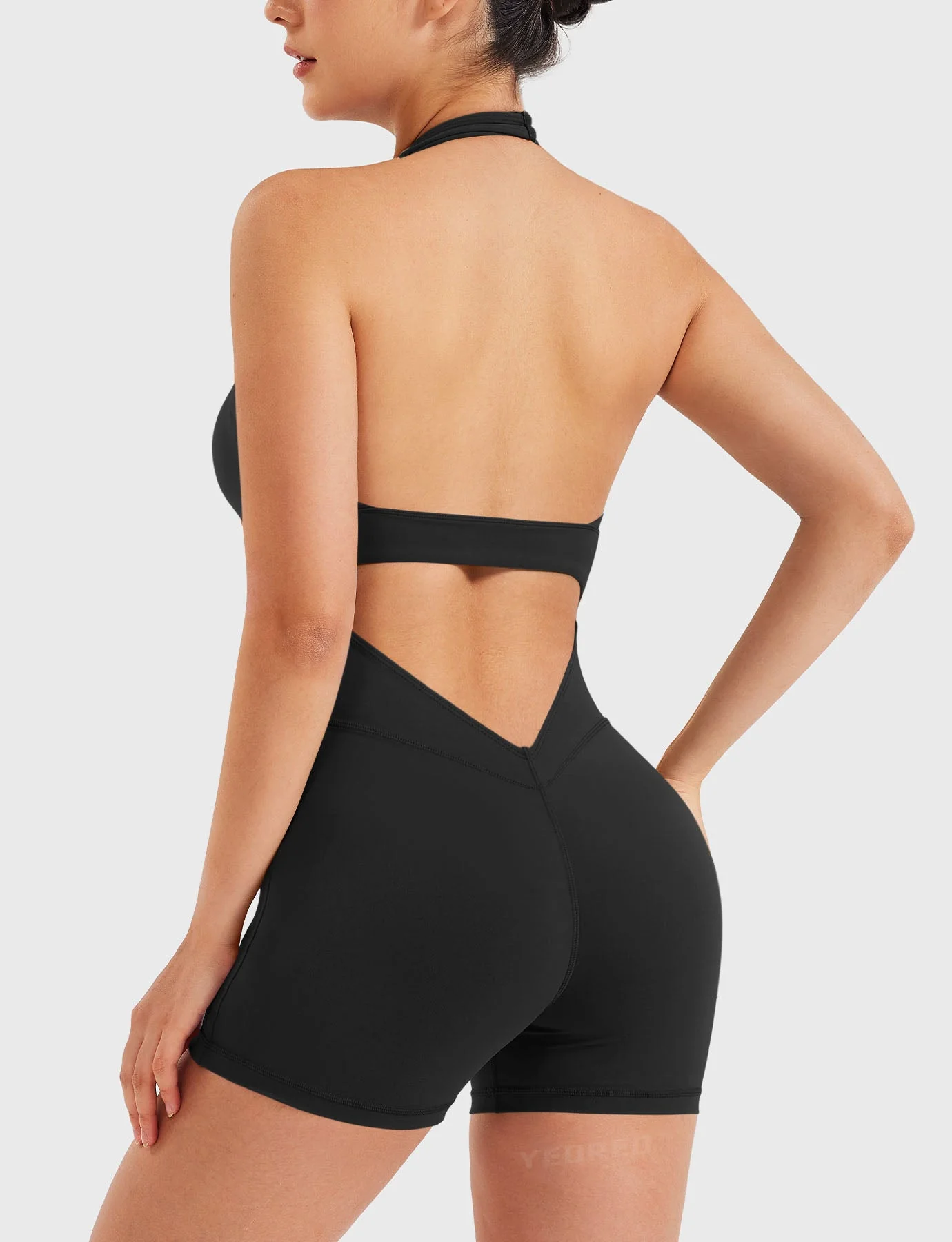 Yeoreo Joceline Backless Halter Romper - Image 8