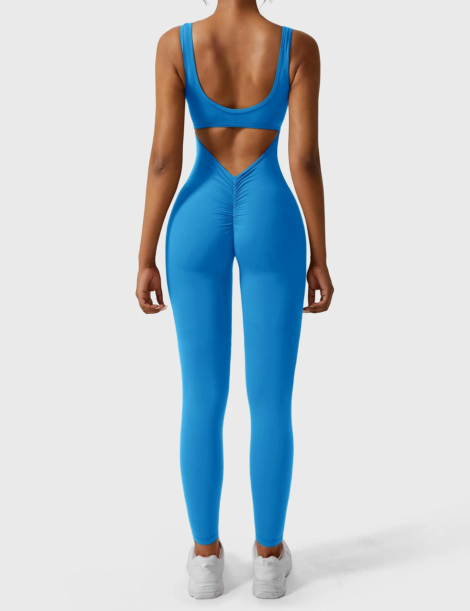 Yeoreo Lizvette V-Back Skinny Jumpsuit - Image 13