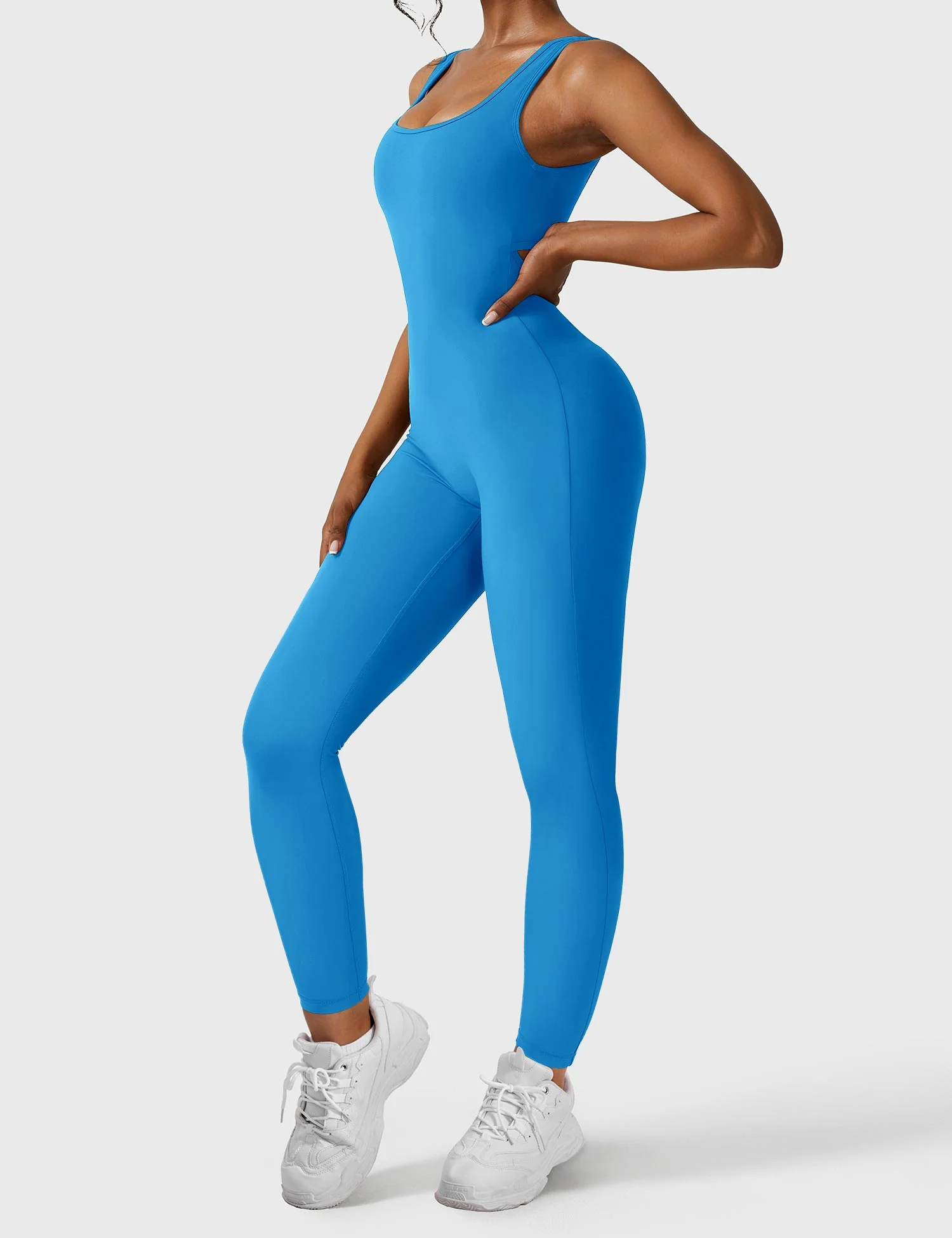 Yeoreo Lizvette V-Back Skinny Jumpsuit - Image 16