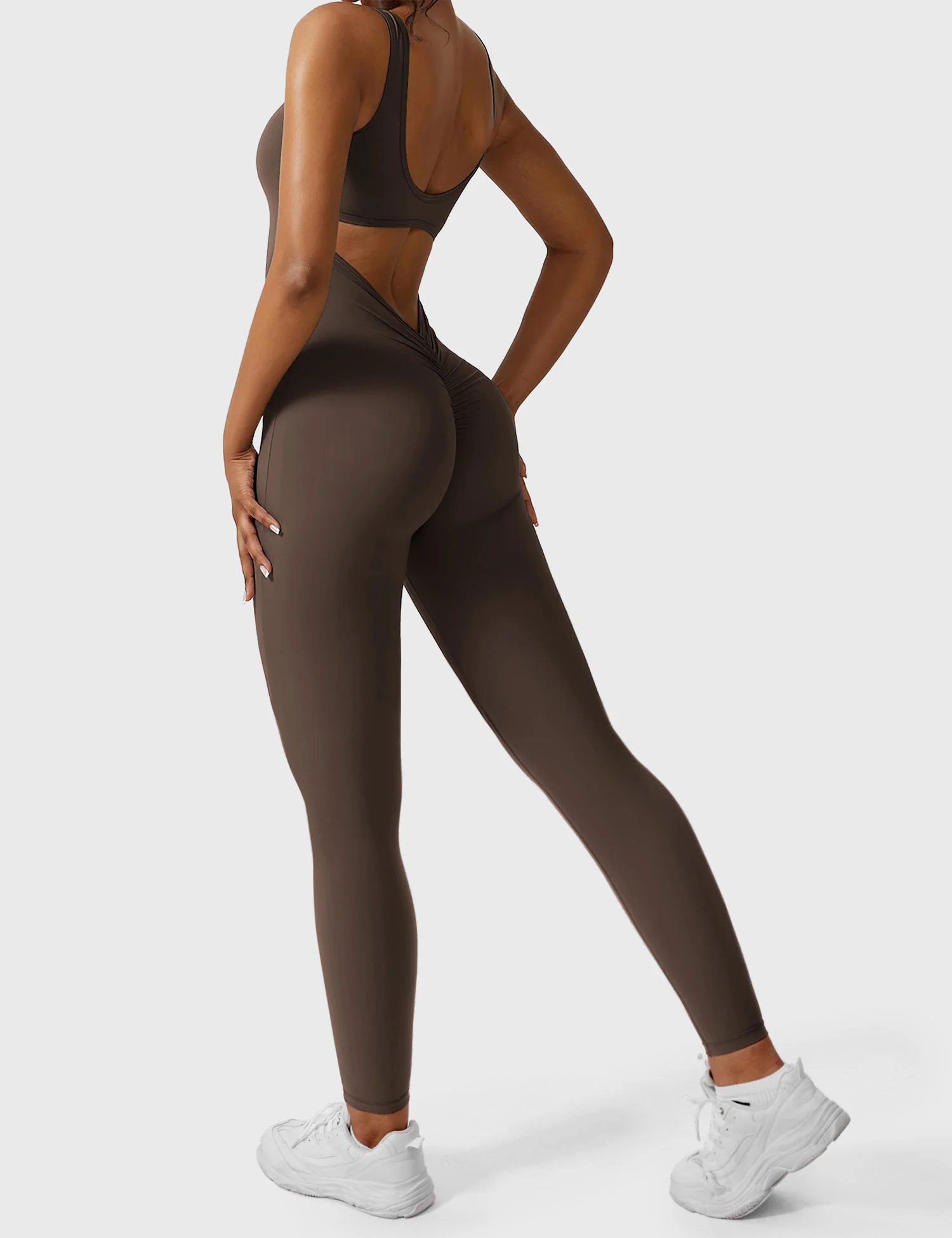 Yeoreo Lizvette V-Back Skinny Jumpsuit - Image 24