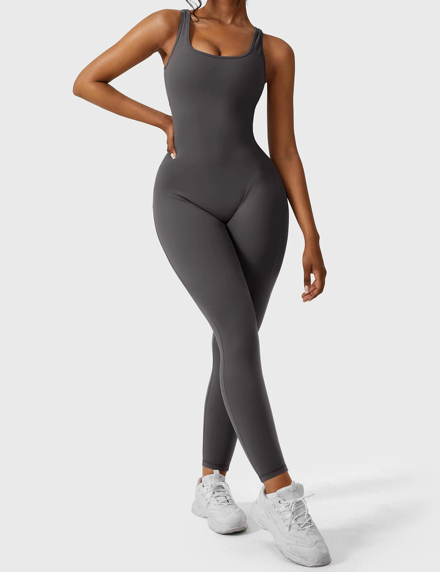 Yeoreo Lizvette V-Back Skinny Jumpsuit - Image 32