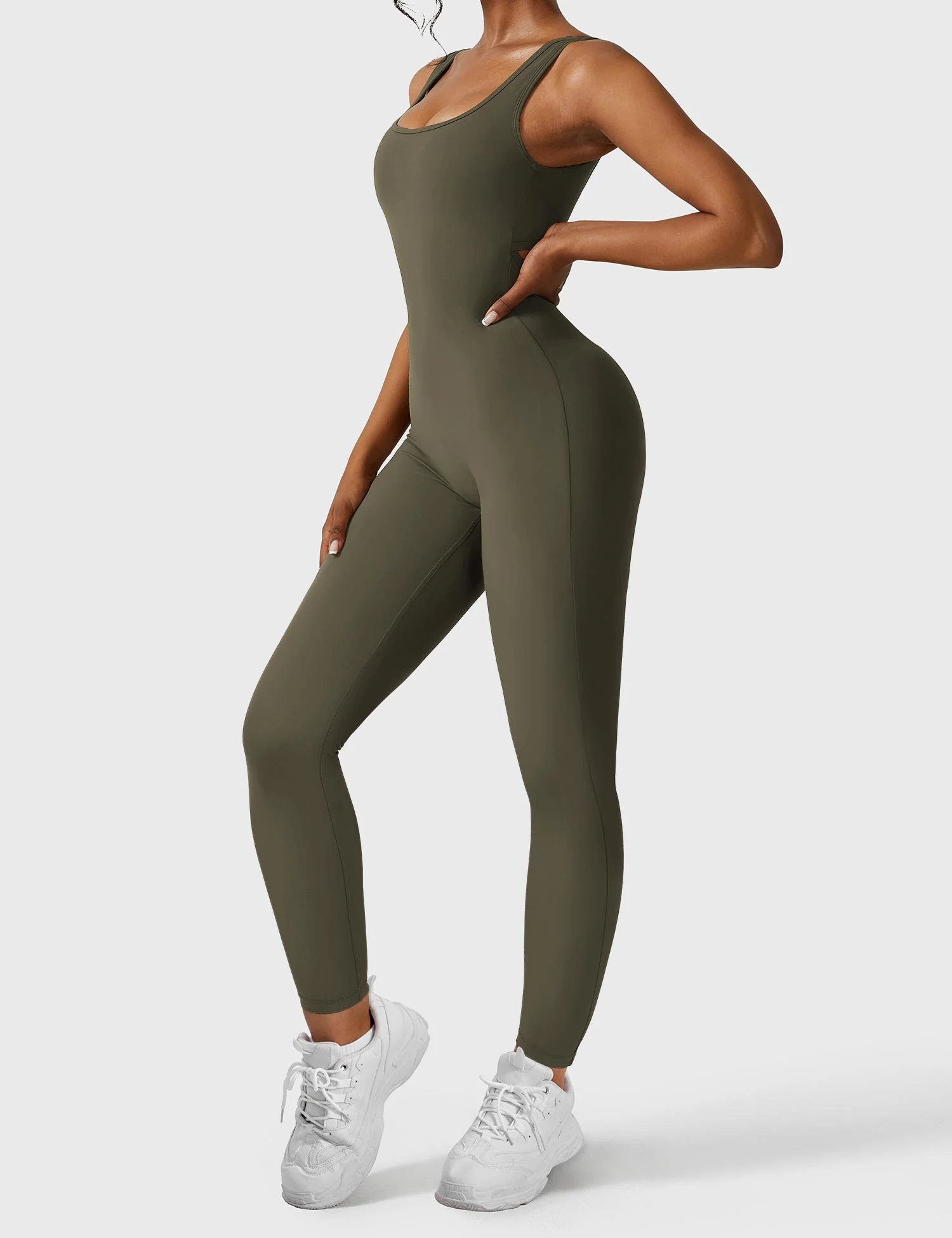 Yeoreo Lizvette V-Back Skinny Jumpsuit - Image 58