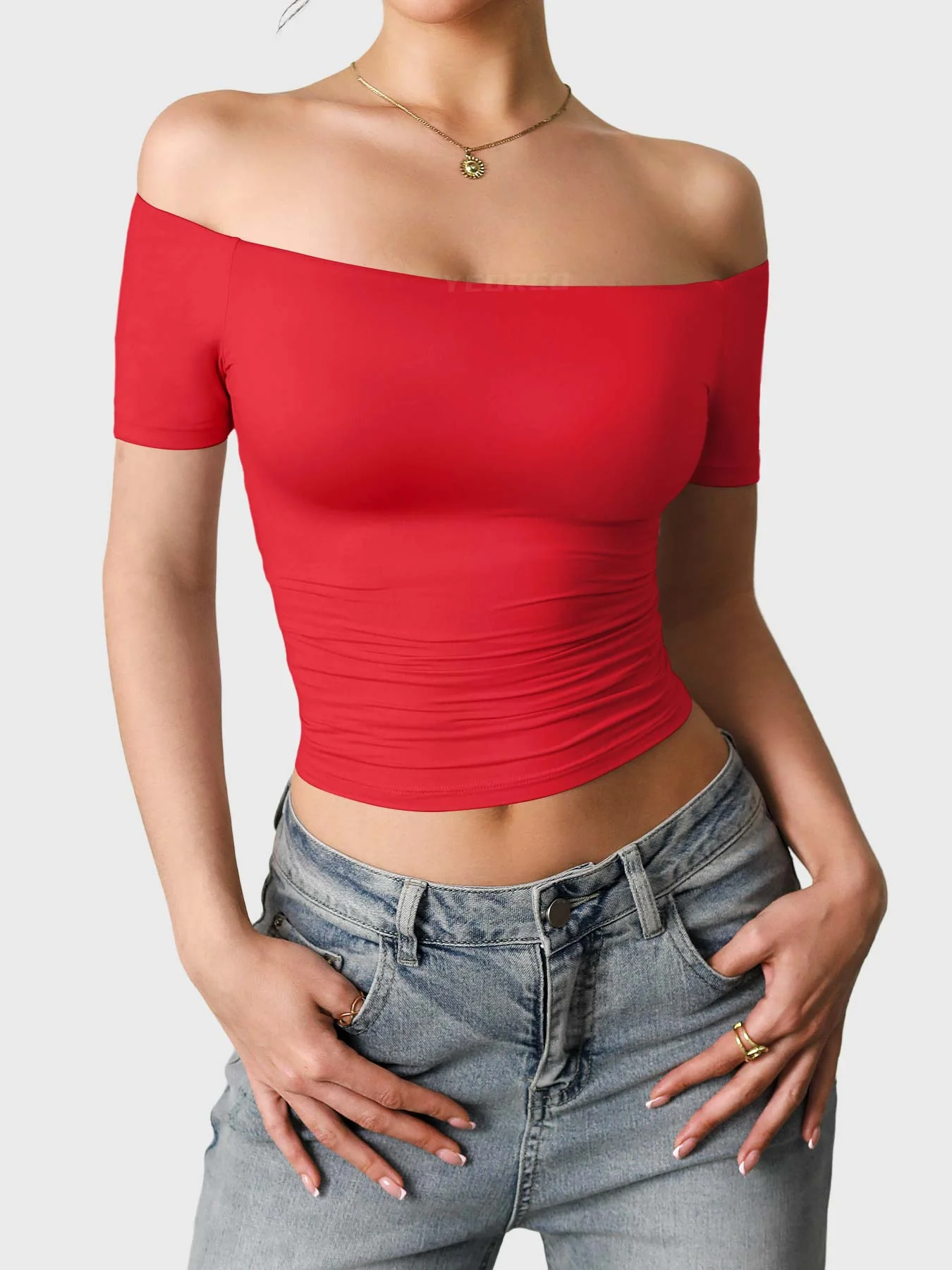 Yeoreo Luzlie Y2K One-Shoulder Top