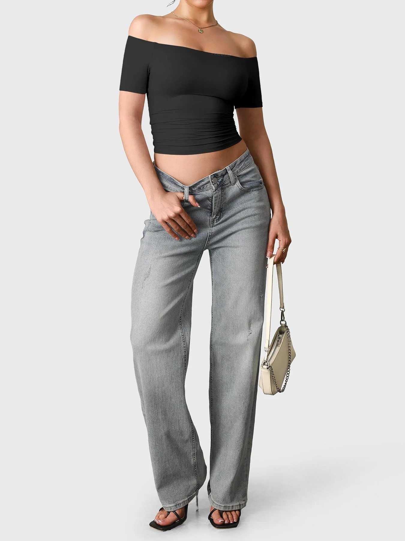 Yeoreo Luzlie Y2K One-Shoulder Top - Image 11
